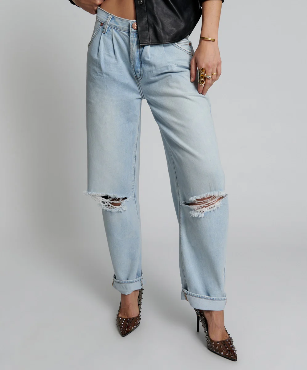 ONE TEASPOON Womens Casanova Smiths Trouser Jeans - Image 12