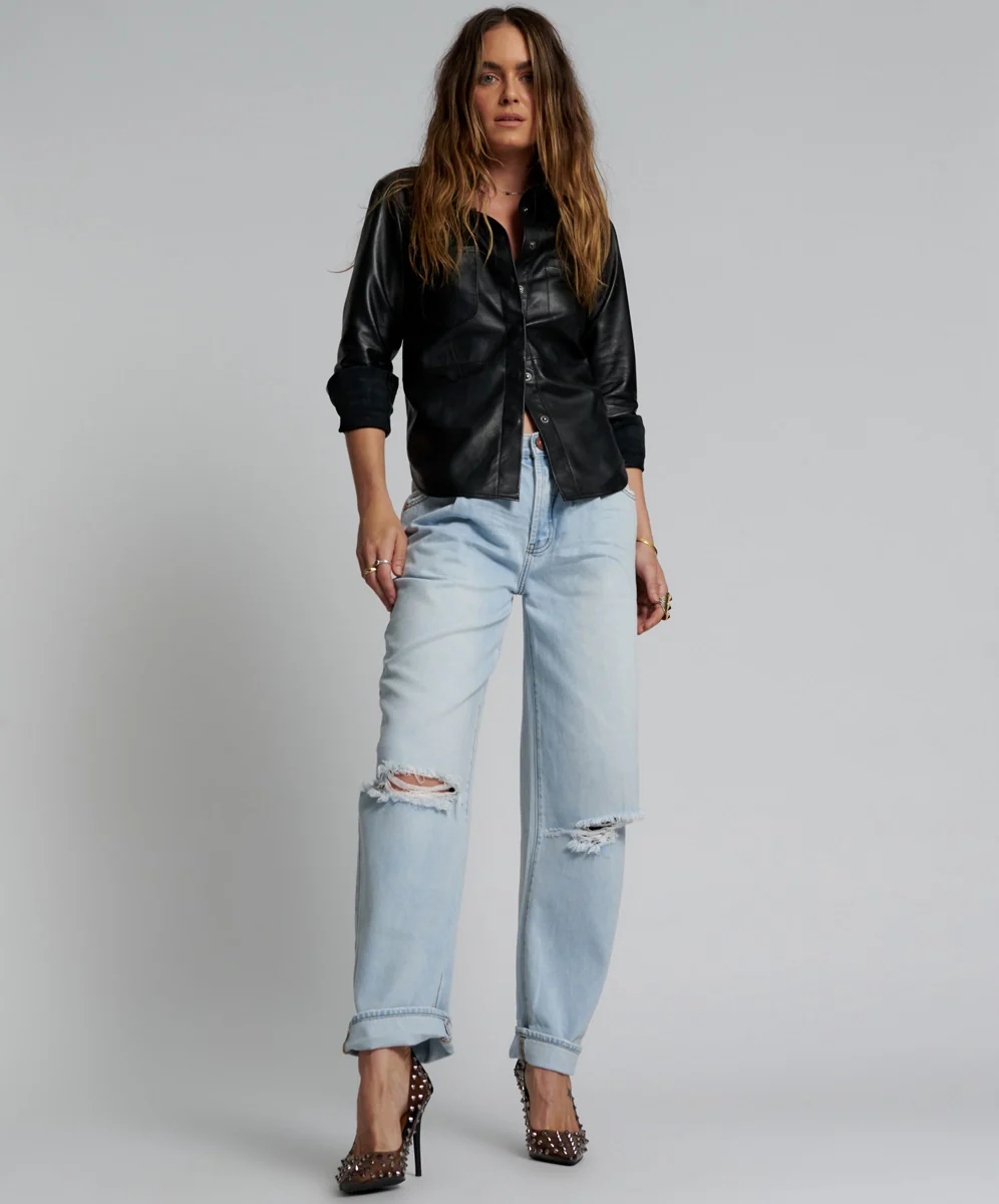 ONE TEASPOON Womens Casanova Smiths Trouser Jeans - Image 9