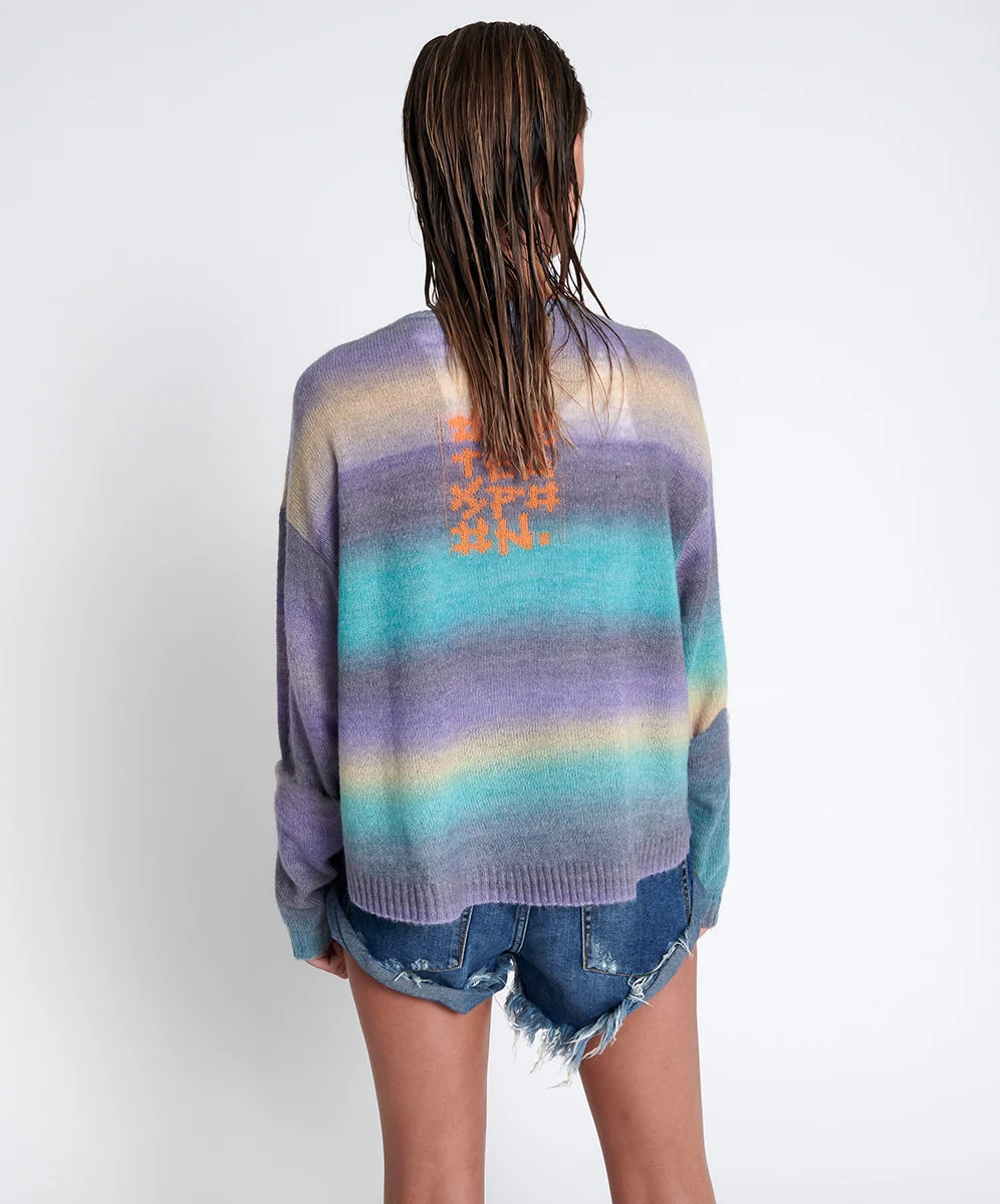 ONE TEASPOON Womens Gradual Dusk Sweater - Multi - Image 3