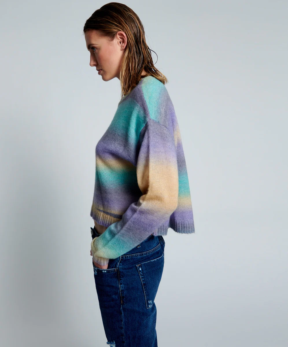 ONE TEASPOON Womens Gradual Dusk Sweater - Multi - Image 9
