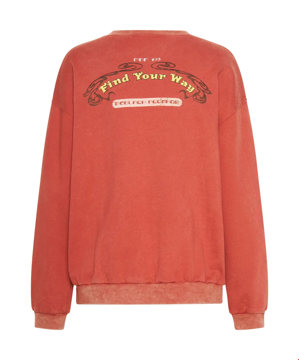 ONETEASPOON Womens Moblack Find Your Way Unisex Sweater - Red - Image 11