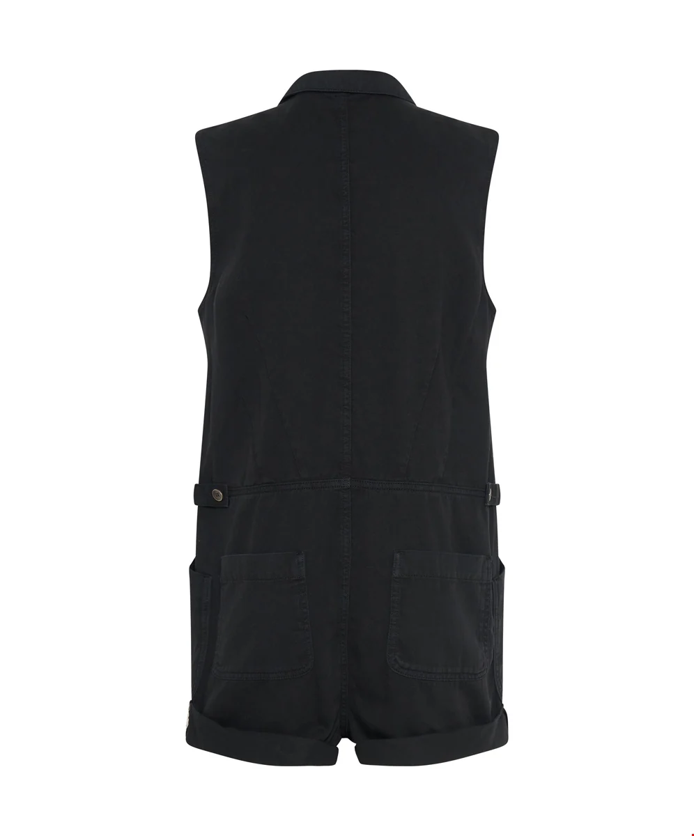 ONETEASPOON Womens Safari Bandit Overalls - Black - Image 8