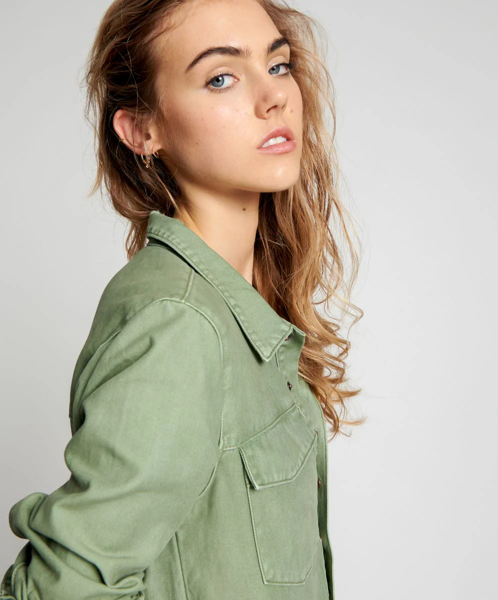 OneTeaspoon WOMENS SUPER KHAKI CARGO PROPHECY JUMPSUIT - SUPER KHAKI - Image 17