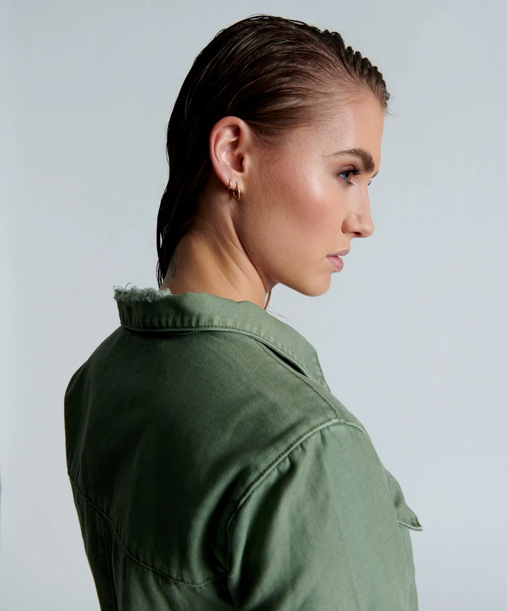 OneTeaspoon WOMENS SUPER KHAKI CARGO PROPHECY JUMPSUIT - SUPER KHAKI - Image 3