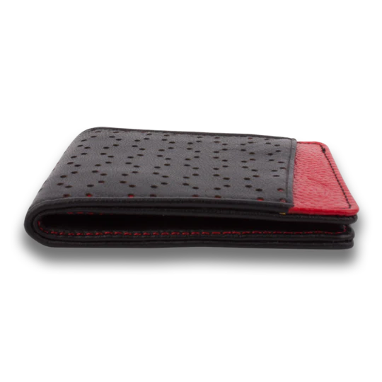 Orchill MIKROS WALLET BLACK / RED PEBBLE - Image 3