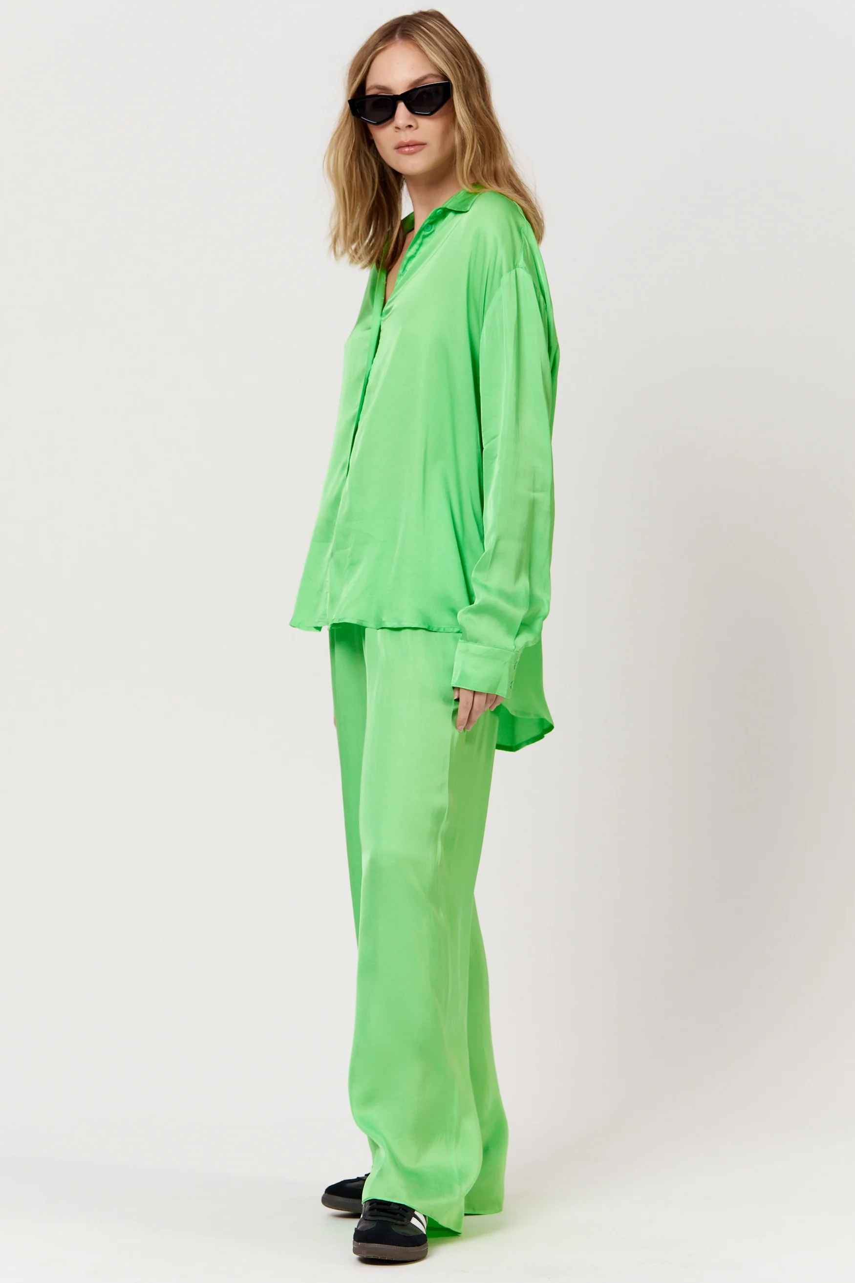 PIPPA THE LABEL Womens Sammi Shirt - Lime