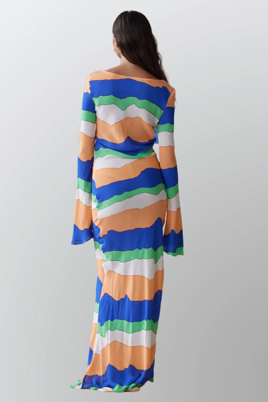 PIPPA THE LABEL Womens Wini Dress - Blue Ziggy - Image 10