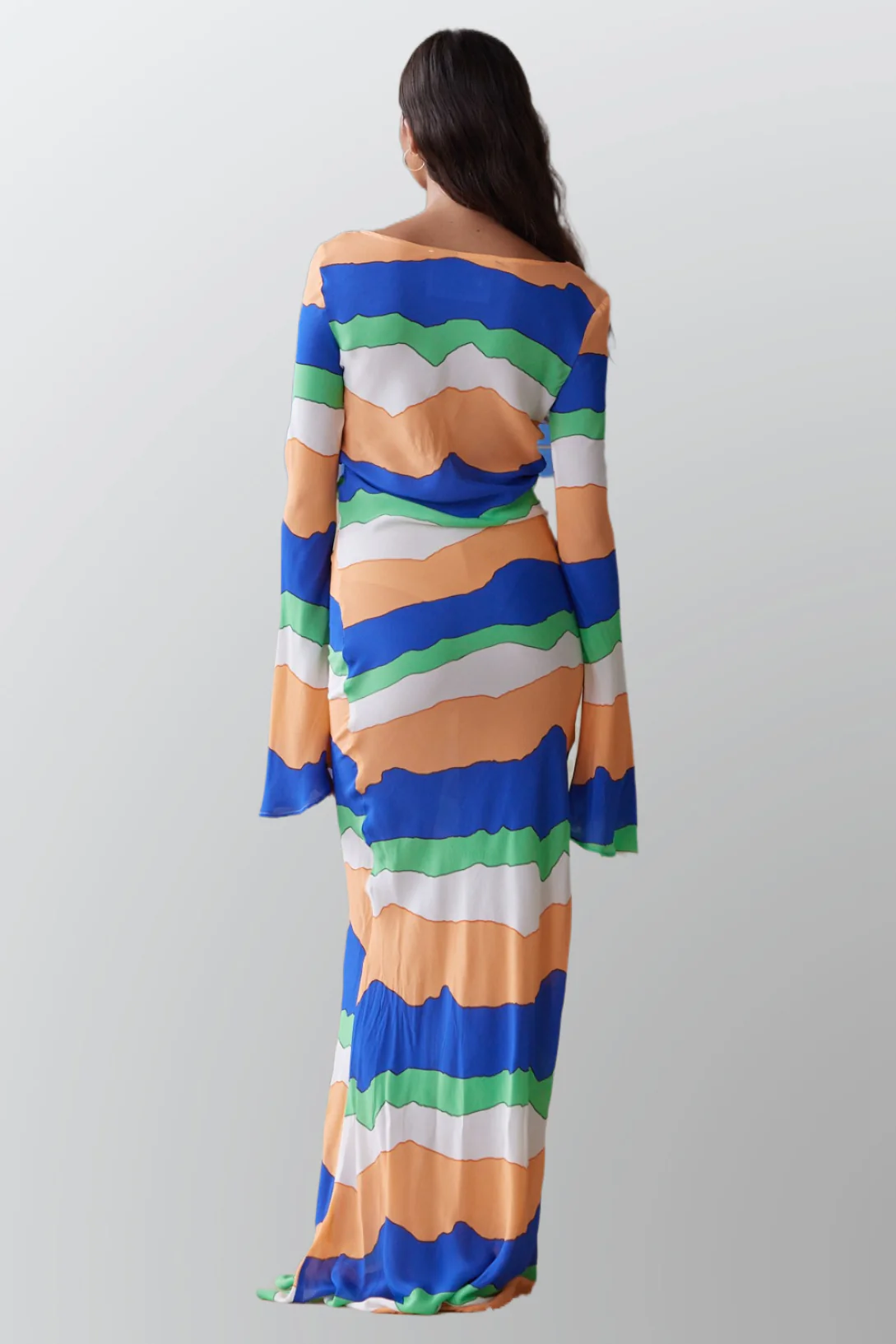 PIPPA THE LABEL Womens Wini Dress - Blue Ziggy - Image 11