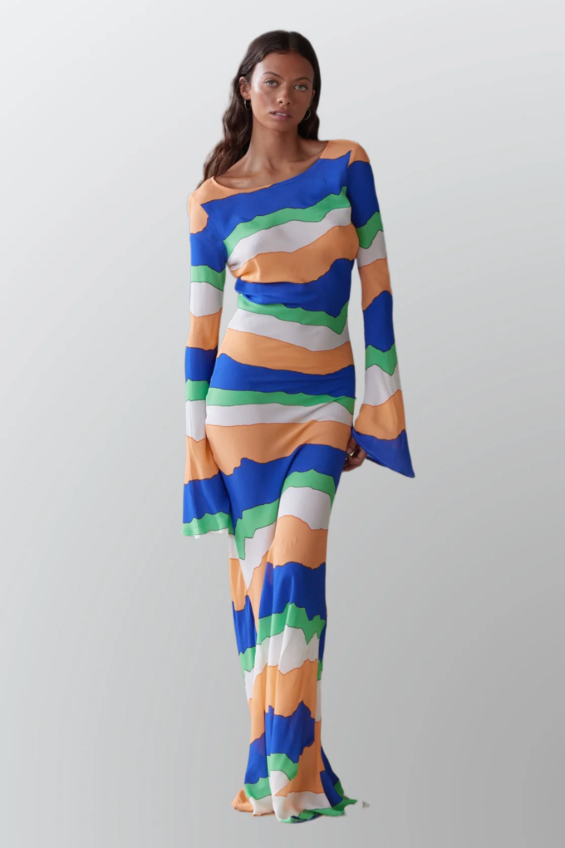 PIPPA THE LABEL Womens Wini Dress - Blue Ziggy - Image 7
