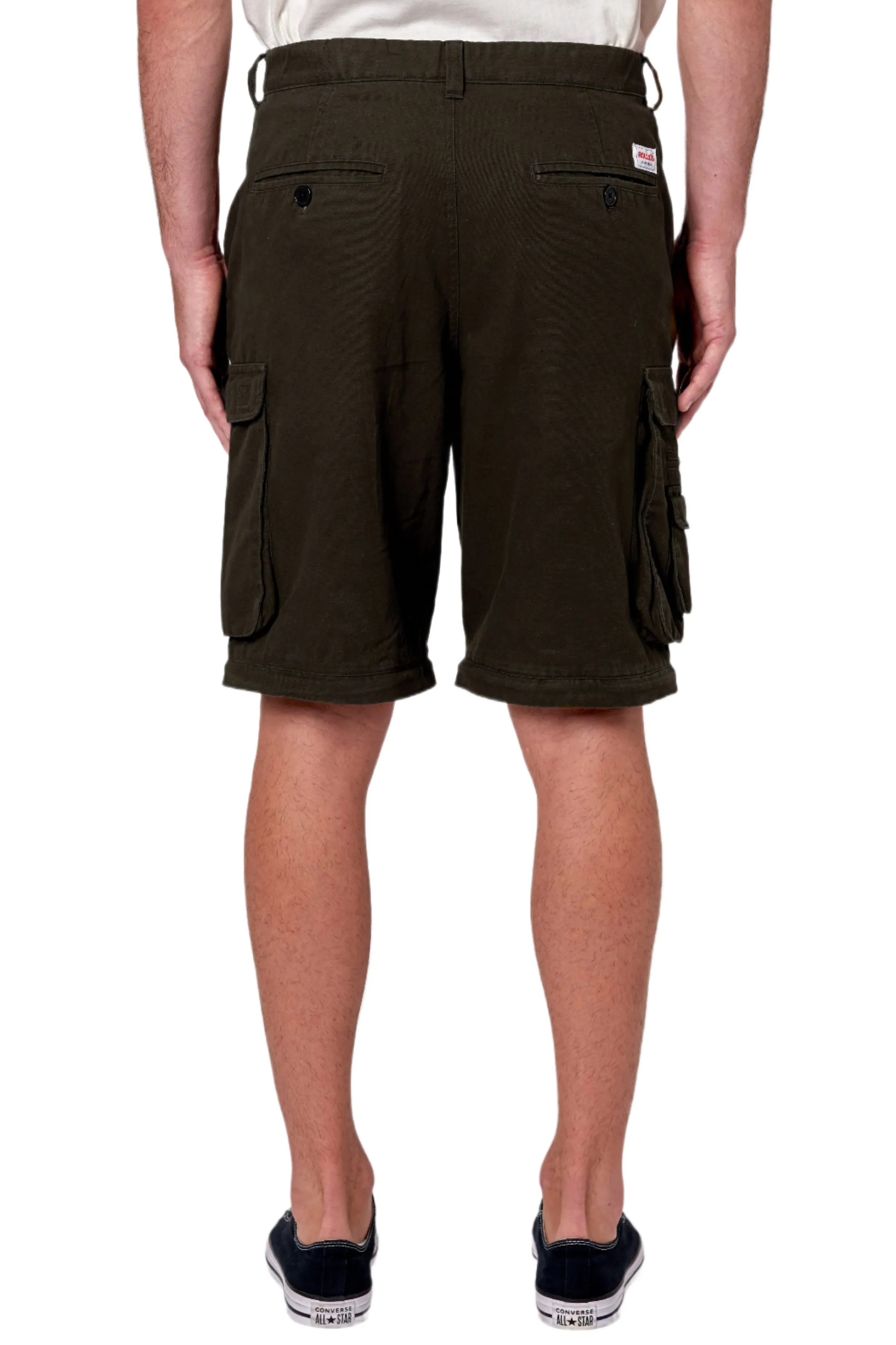 ROLLAS Mens Ezy Adventure Short - Black - Image 4