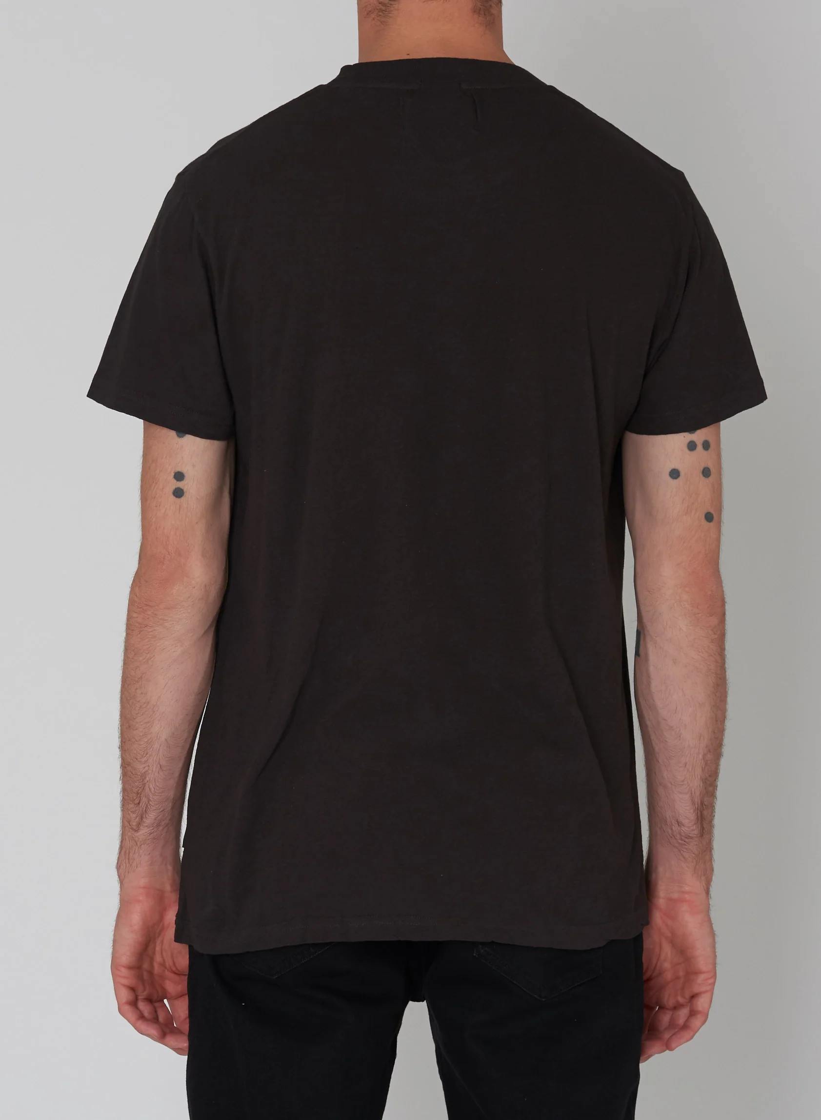 ROLLAS Mens Trippin Tee - Washed Black - Image 2