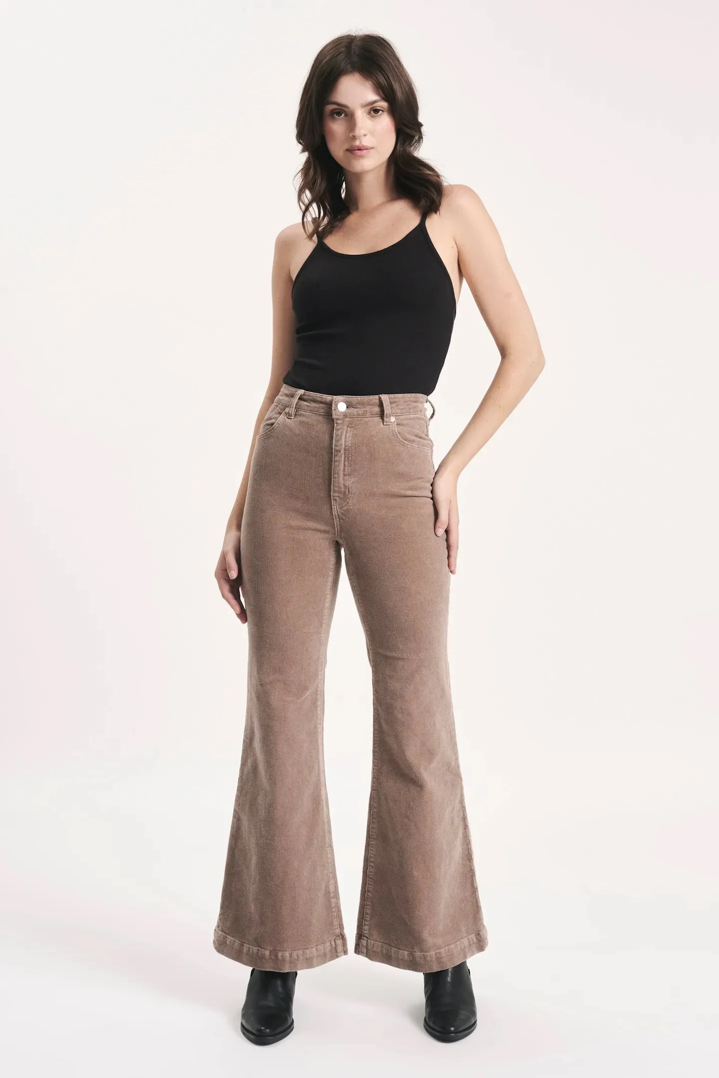 ROLLAS Womens Eastcoast Flare Mink Cord - Image 8