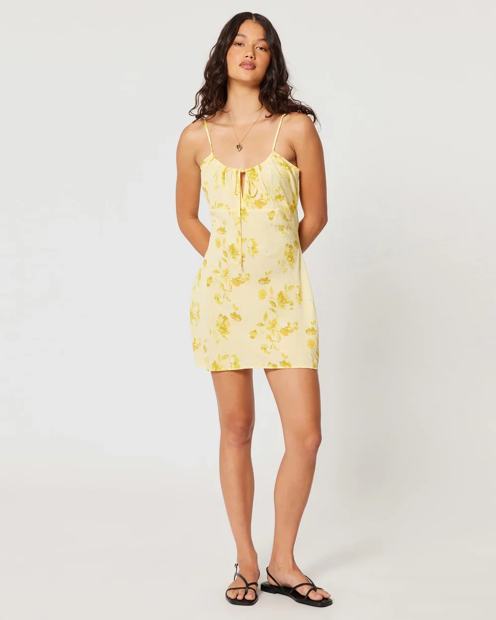 ROLLAS Womens Georgie Mini Dress - Limoncello Daydream - Image 6