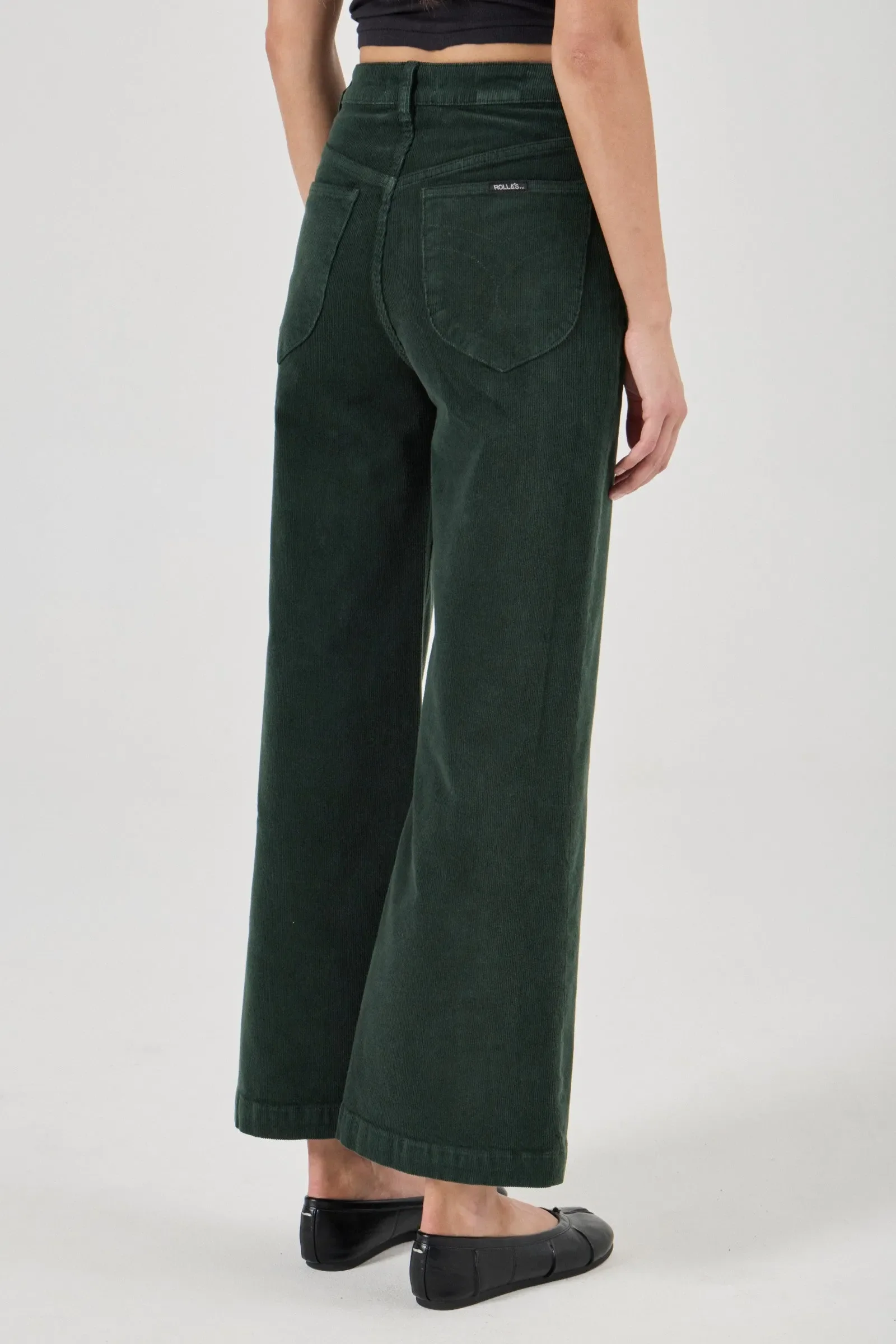 ROLLA'S Womens Sailor Jeans in Ivy Cord - Image 4