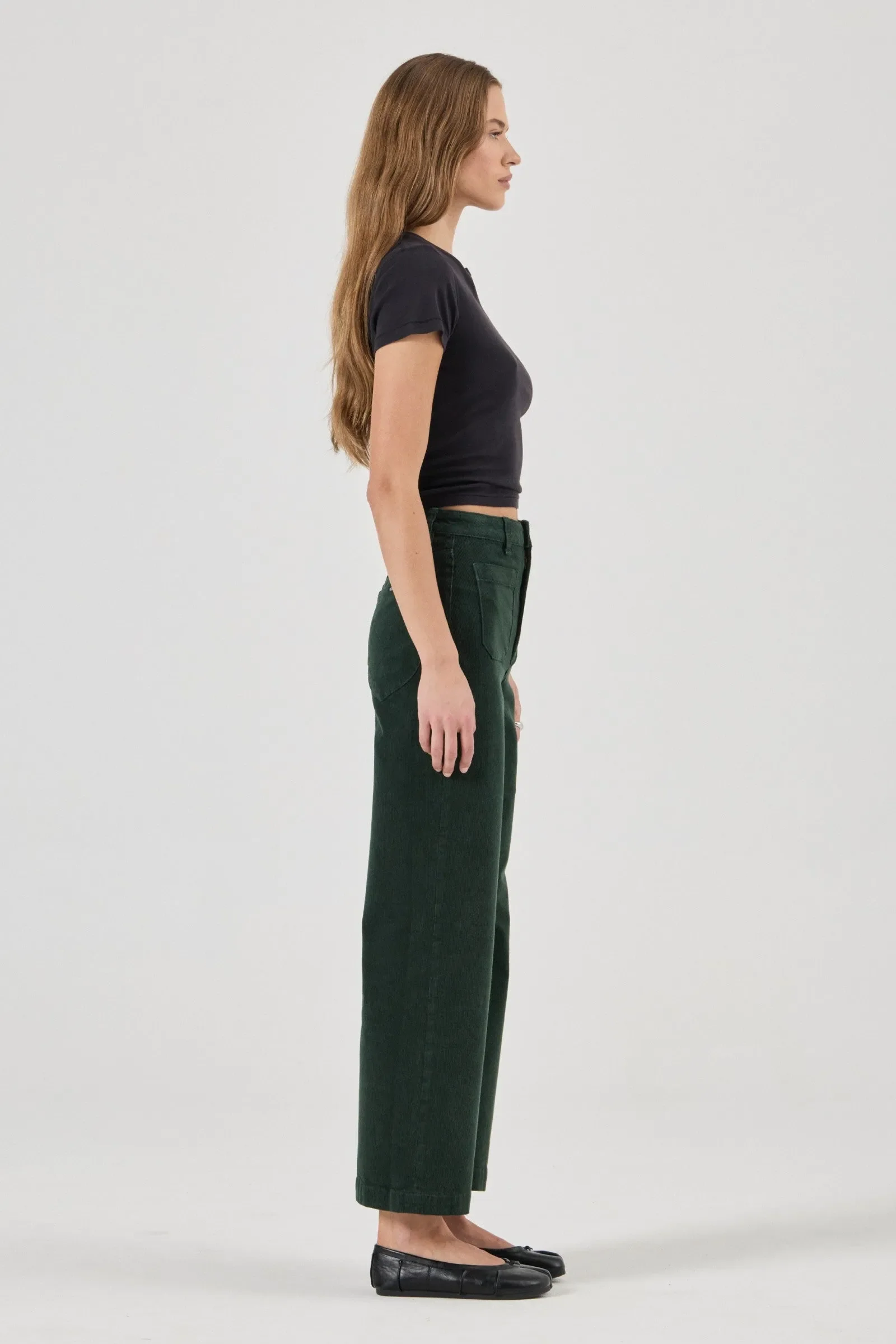 ROLLA'S Womens Sailor Jeans in Ivy Cord - Image 7