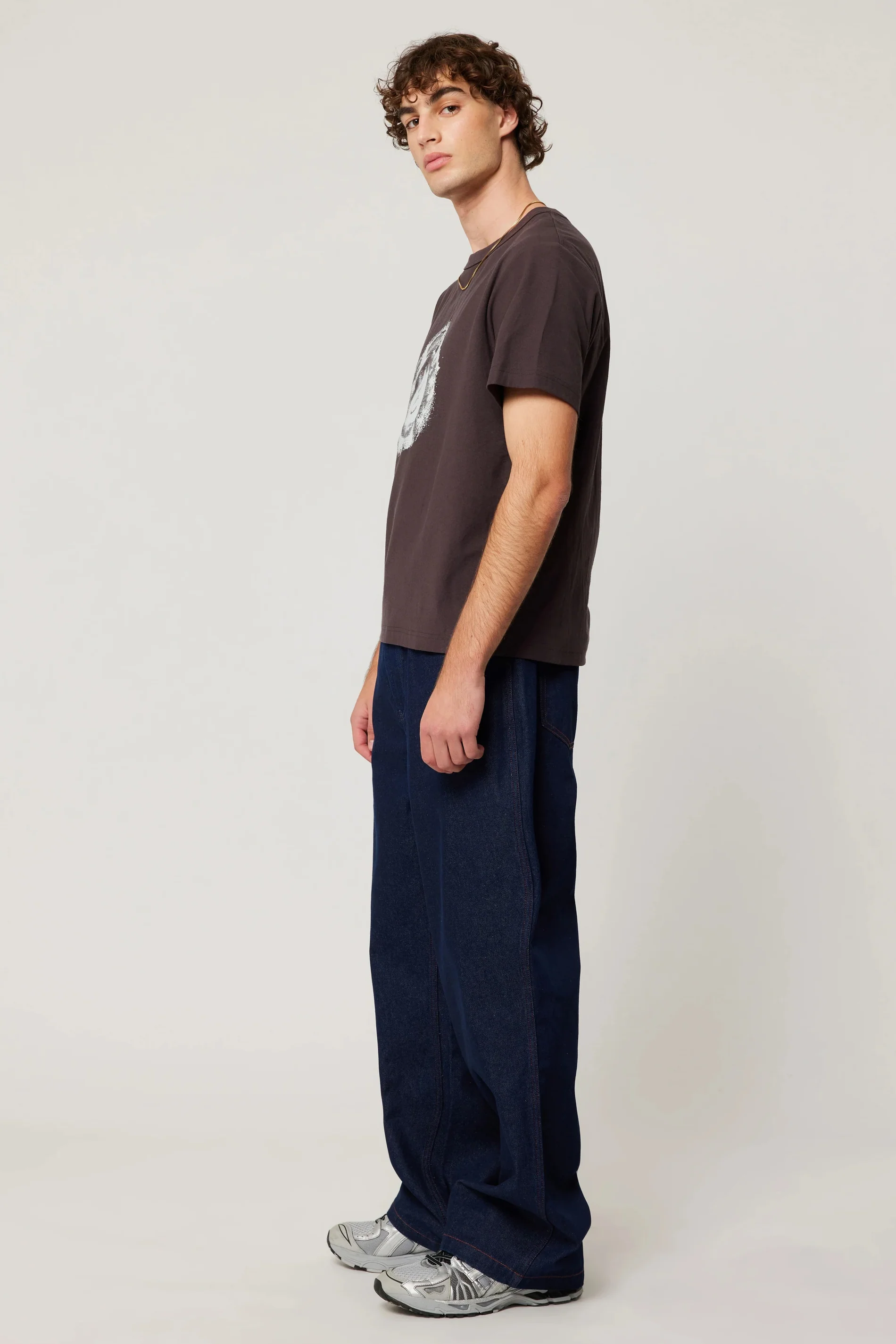 ROLLAS x ACDC Mens Highway Devil Tee - Washed Black - Image 6