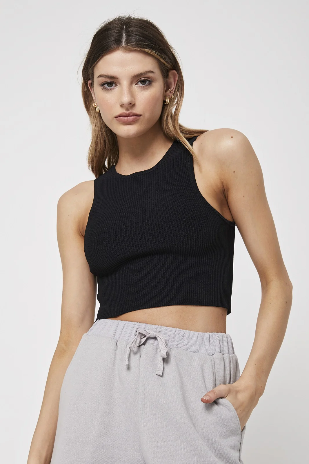 Rozalia Russian x Atoir WOMENS THE WEEKEND TANK - BLACK