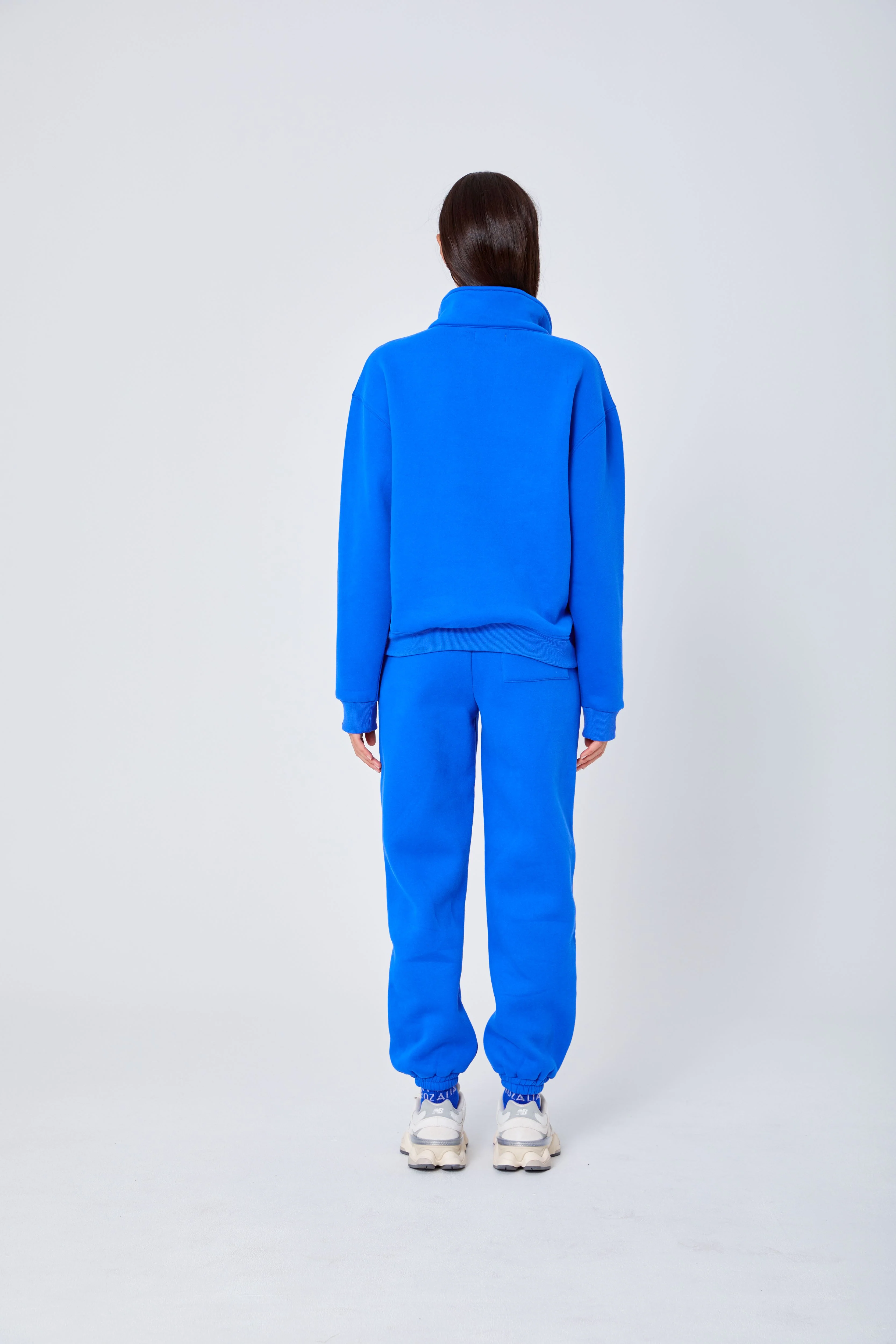 ROZALIA x ATOIR Womens The Collar Jumper Cobalt - Image 8
