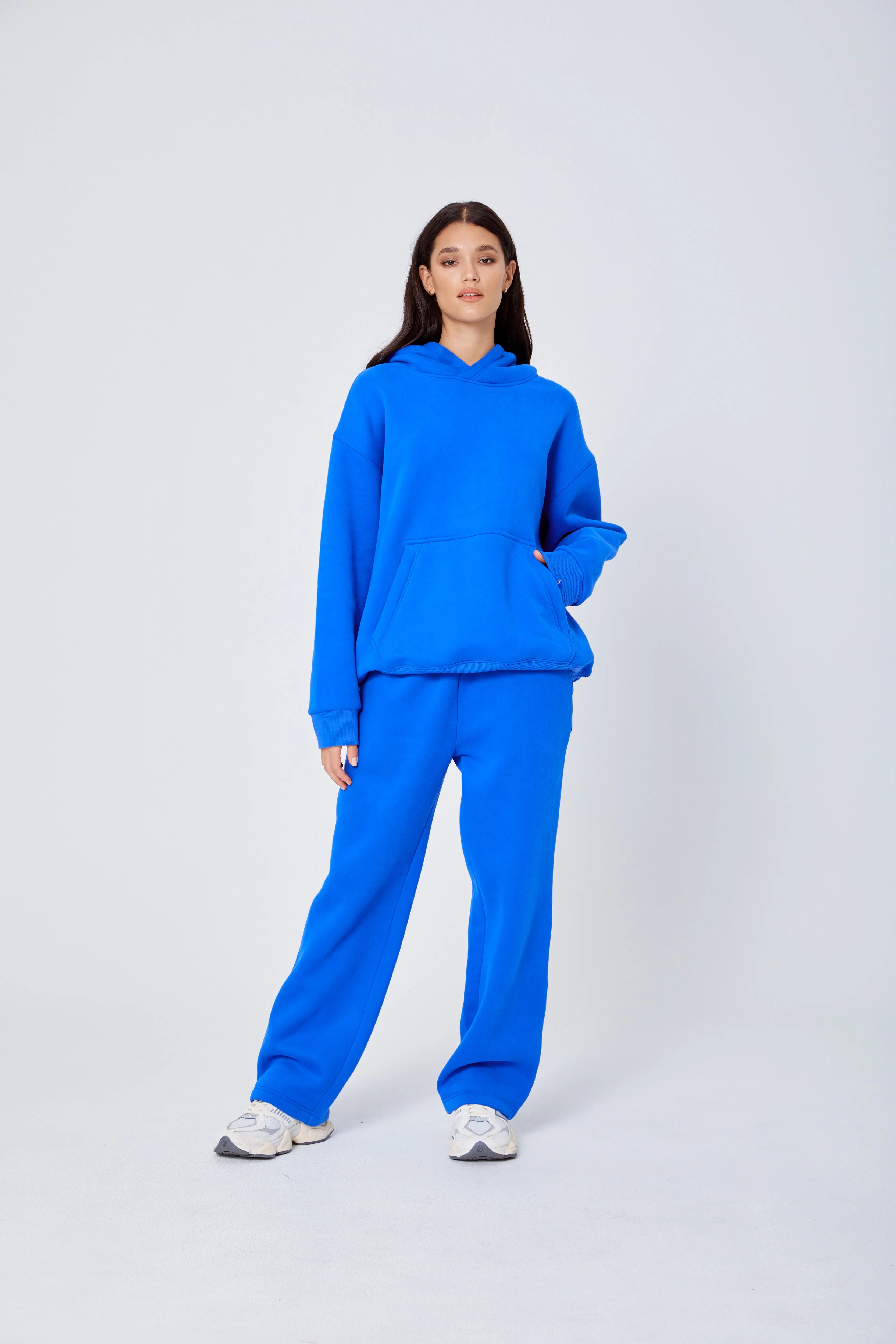 ROZALIA x ATOIR Womens The Hoodie Cobalt - Image 6