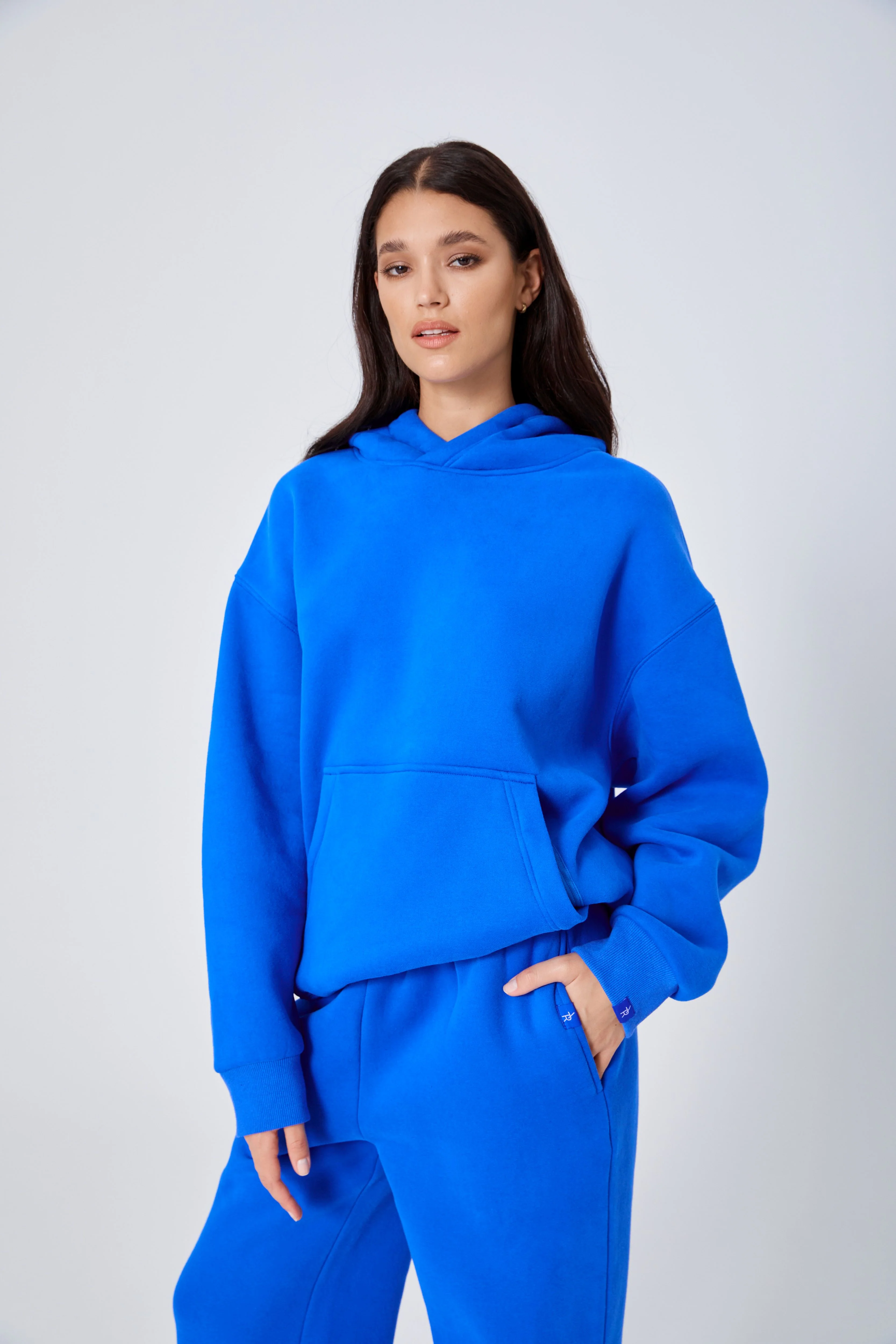 ROZALIA x ATOIR Womens The Hoodie Cobalt - Image 8