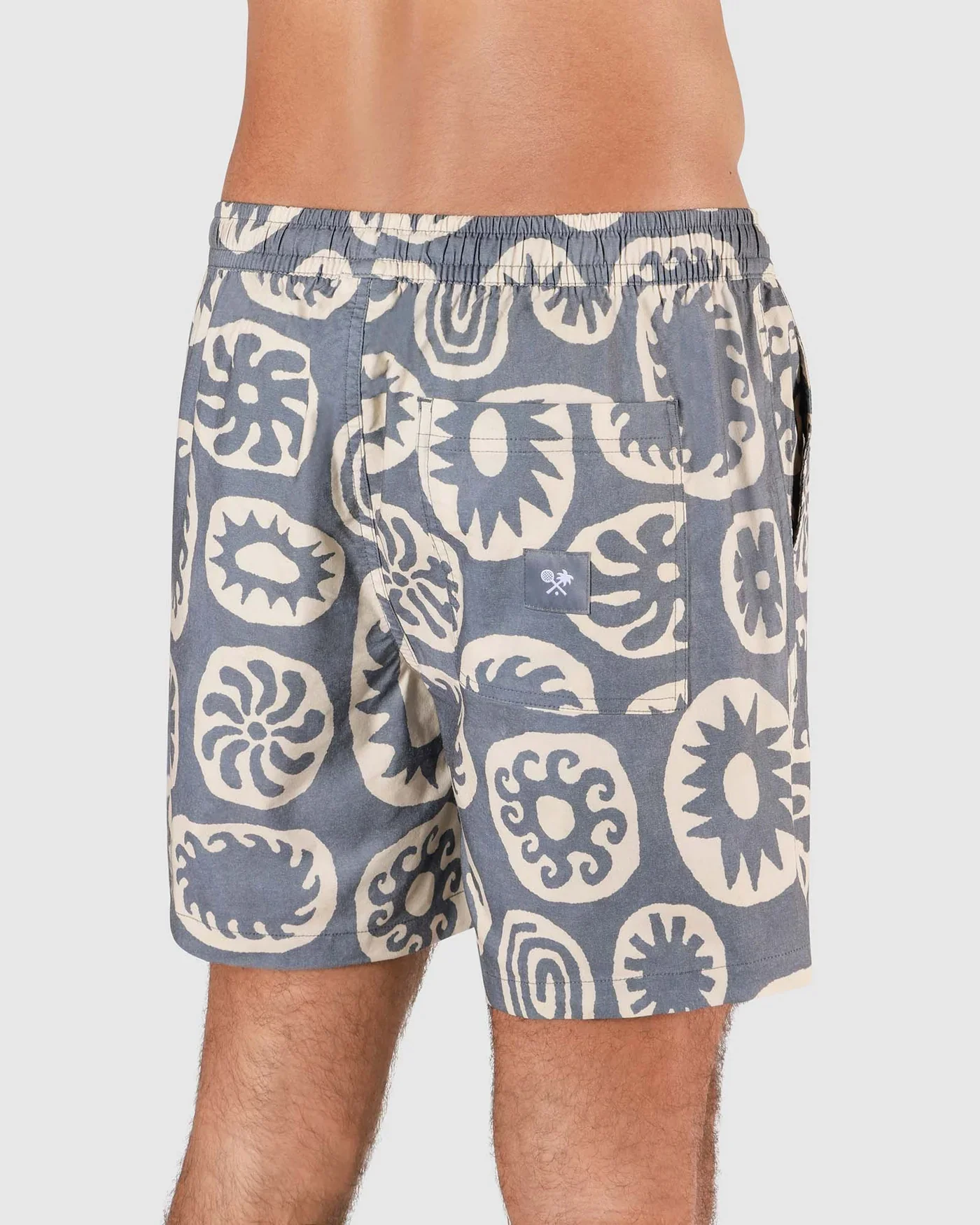 SKWOSH Mens Sunburst Everyday Shorts in Charcoal - Image 5