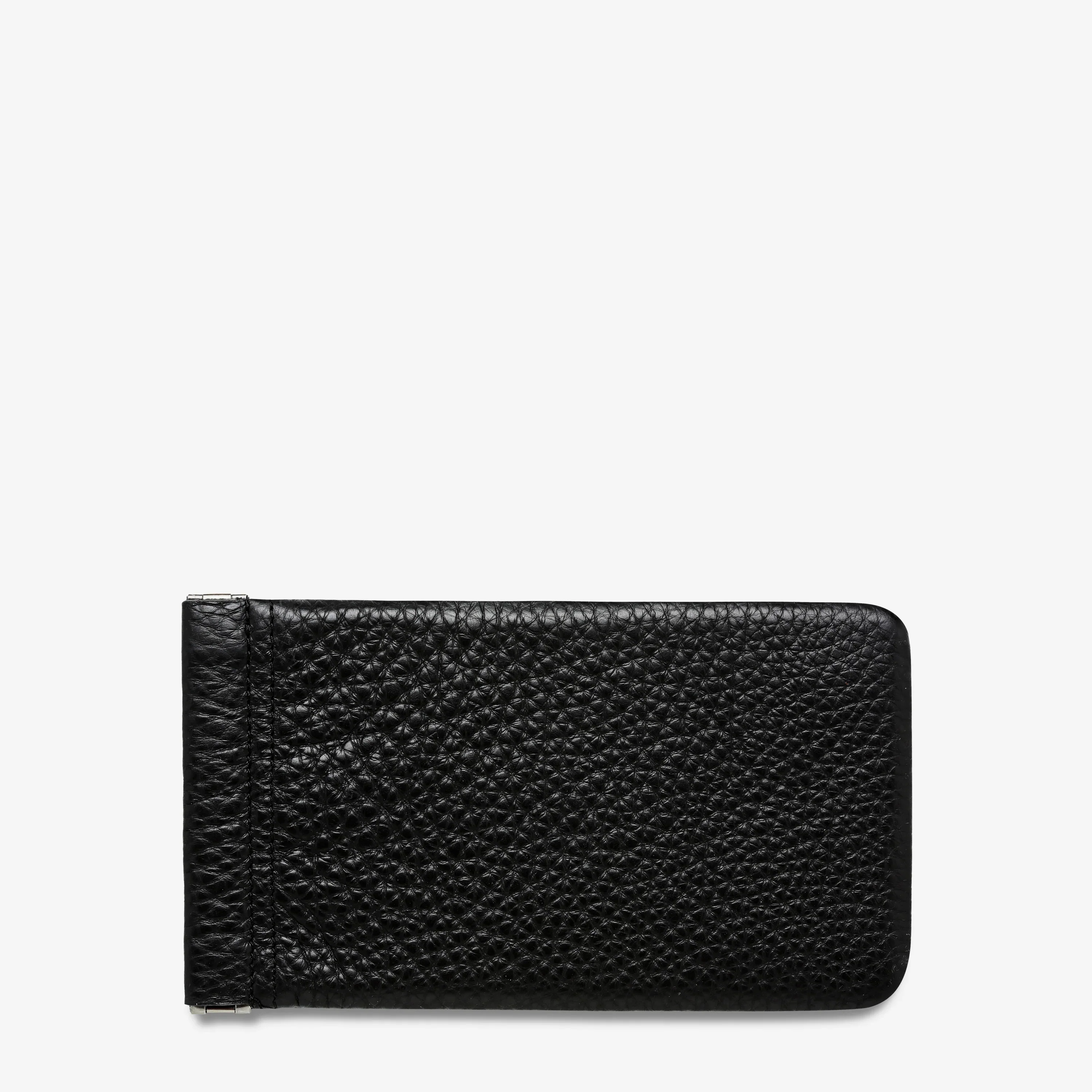 STATUS ANXIETY Keepsake Sunglasses Case in Black Leather - Image 2
