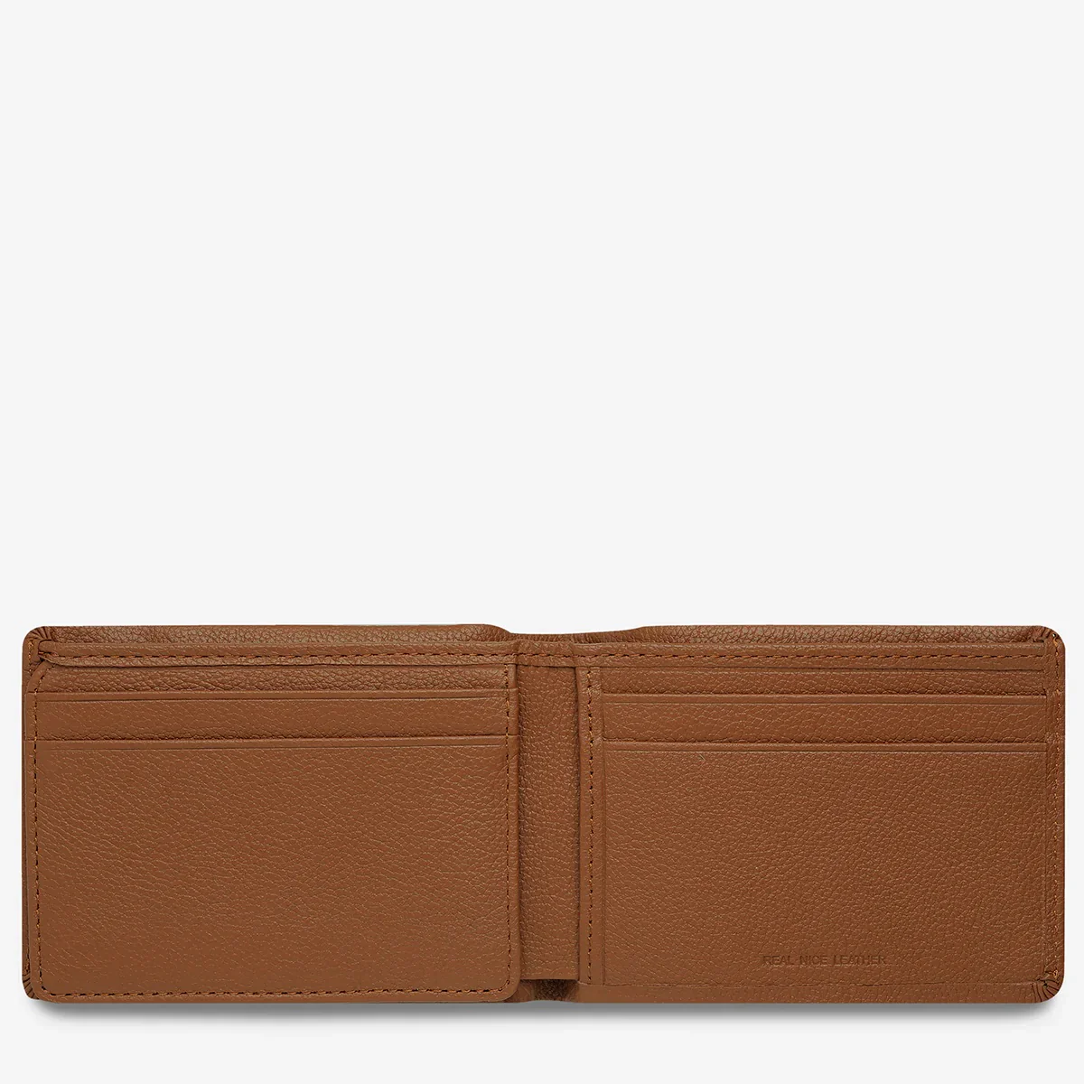 Status Anxiety MENS JONAH WALLET CAMEL LEATHER - Image 3