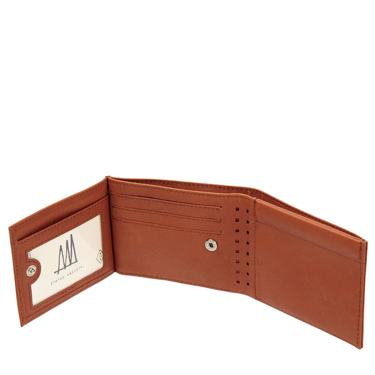 Status Anxiety NOAH WALLET CAMEL LEATHER - Image 4