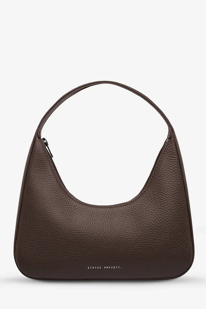 STATUS ANXIETY Womens Aurora Leather Bag - Cocoa