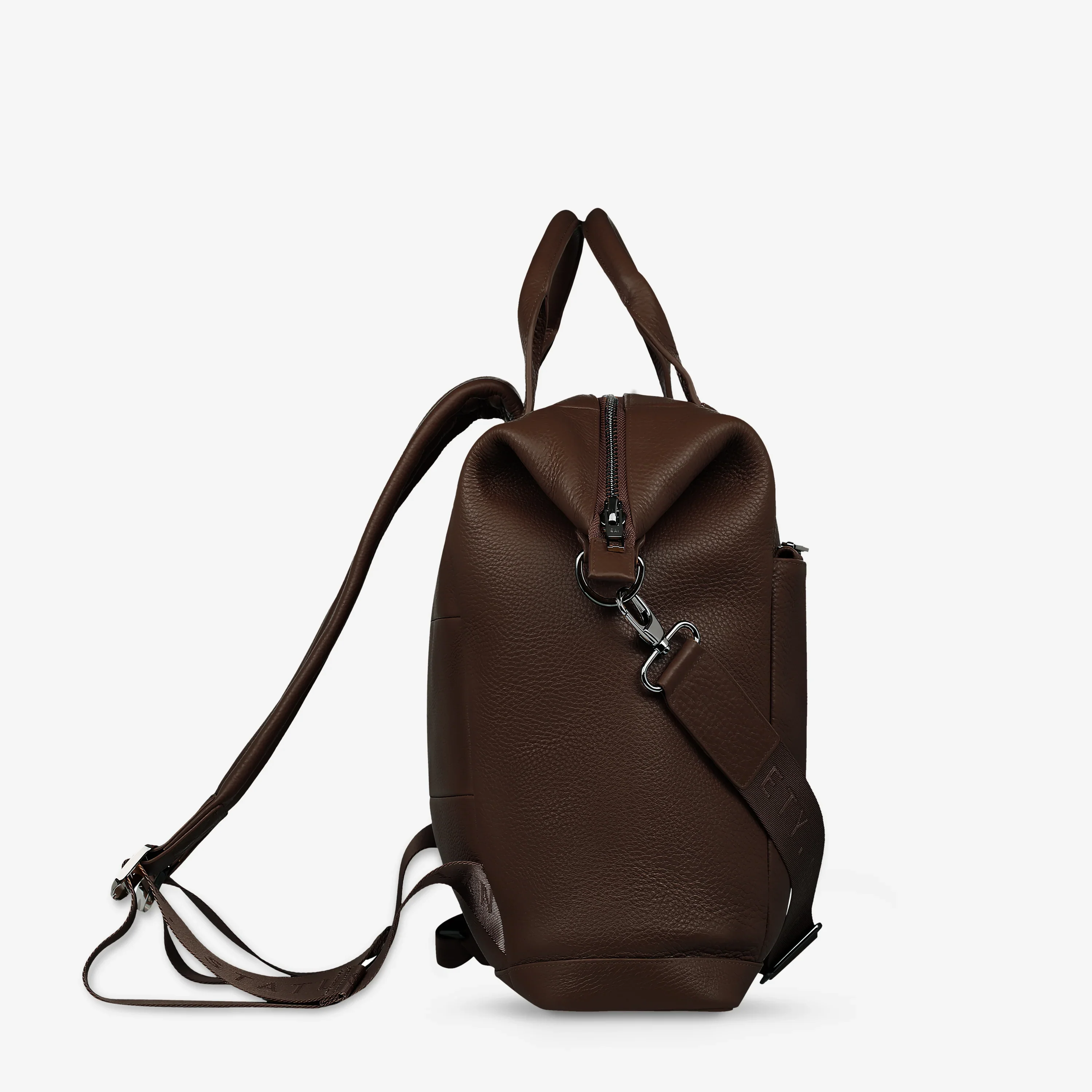 STATUS ANXIETY Womens Comes In Waves Leather Bag - Cocoa - Image 14