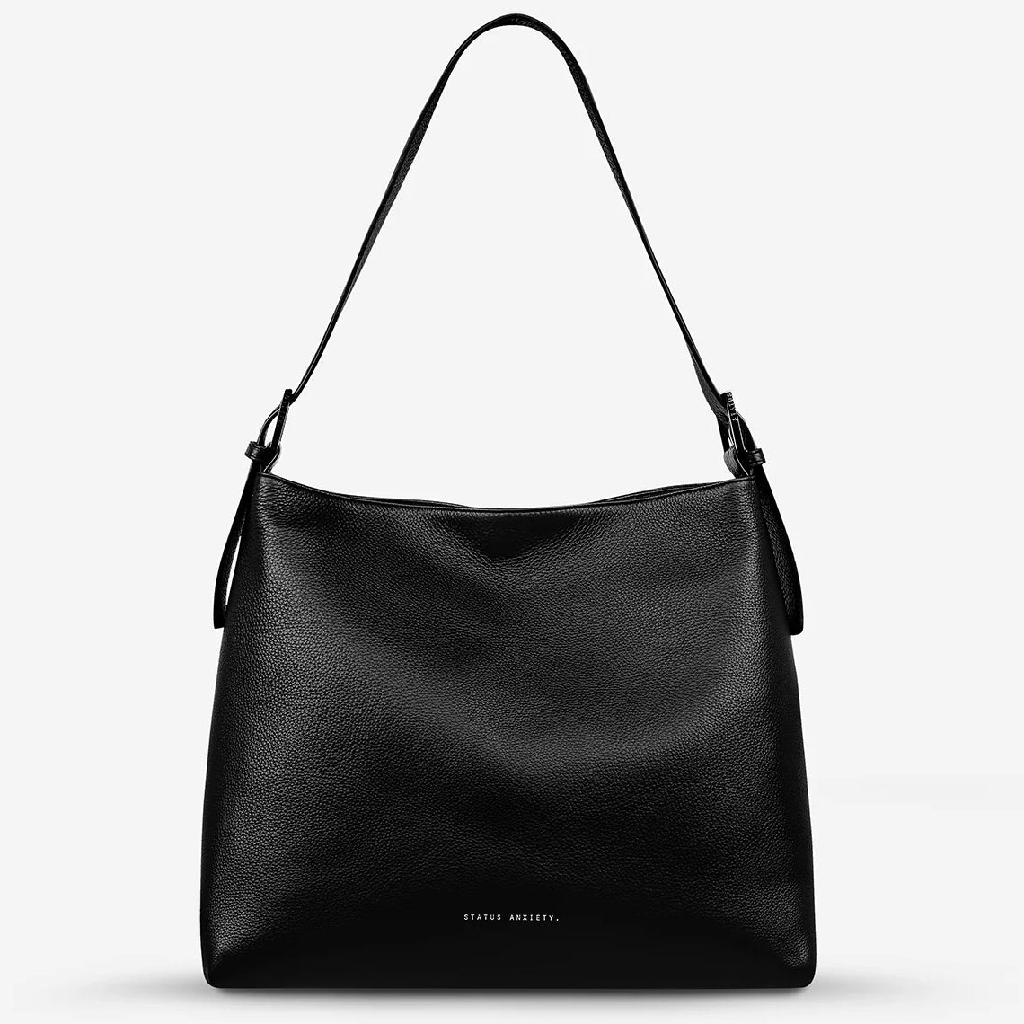 STATUS ANXIETY Womens Forget About It Leather Bag - Black - Image 12