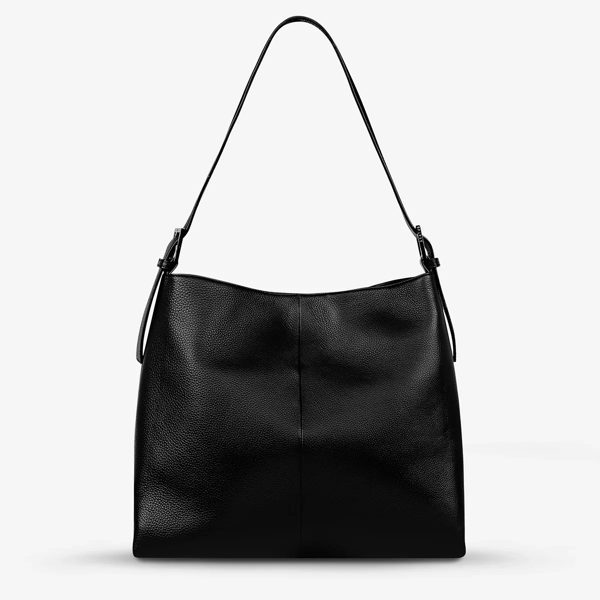 STATUS ANXIETY Womens Forget About It Leather Bag - Black - Image 4