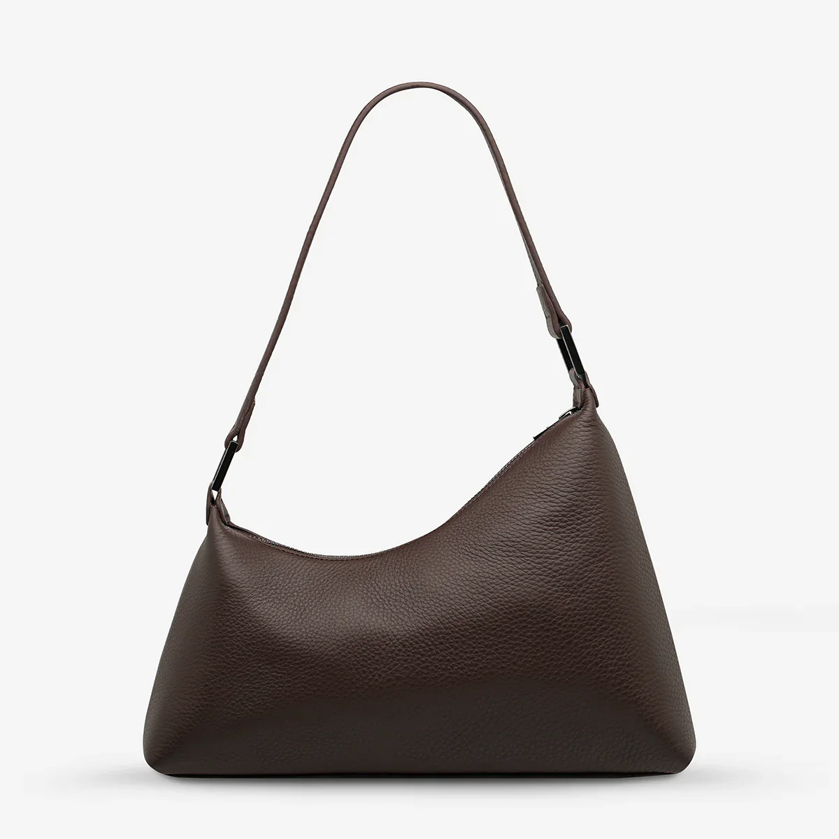 STATUS ANXIETY Womens Reverie Leather Bag - Cocoa - Image 6