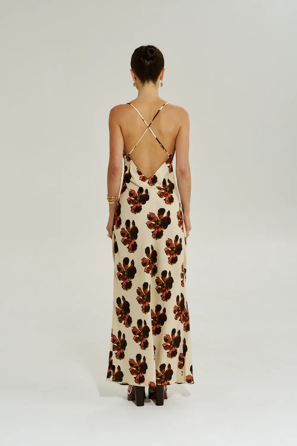 SUMMI SUMMI Womens Amelie Maxi Dress in Butter Fleur - Image 5