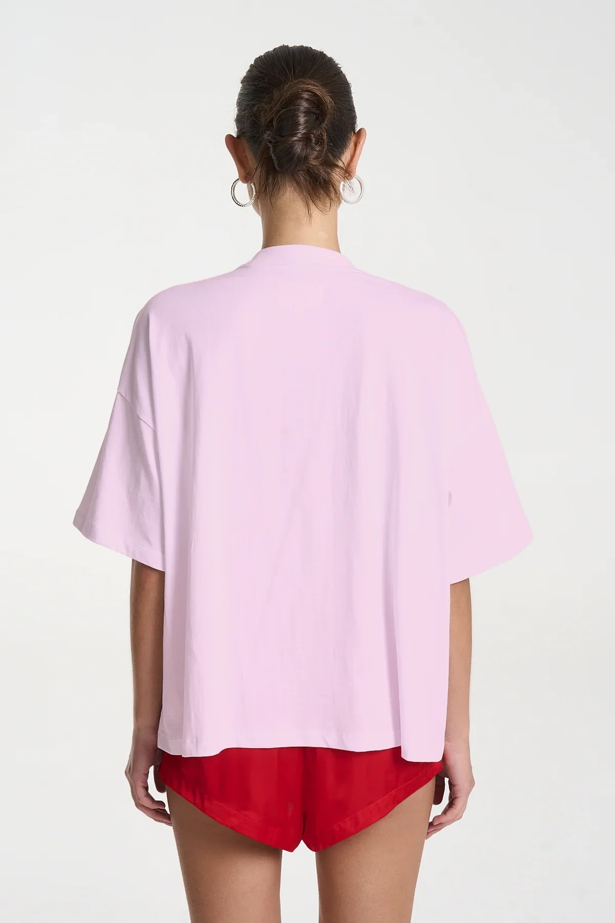 SUMMI SUMMI Womens Banana OS Tee in Pink / Bananas - Image 2