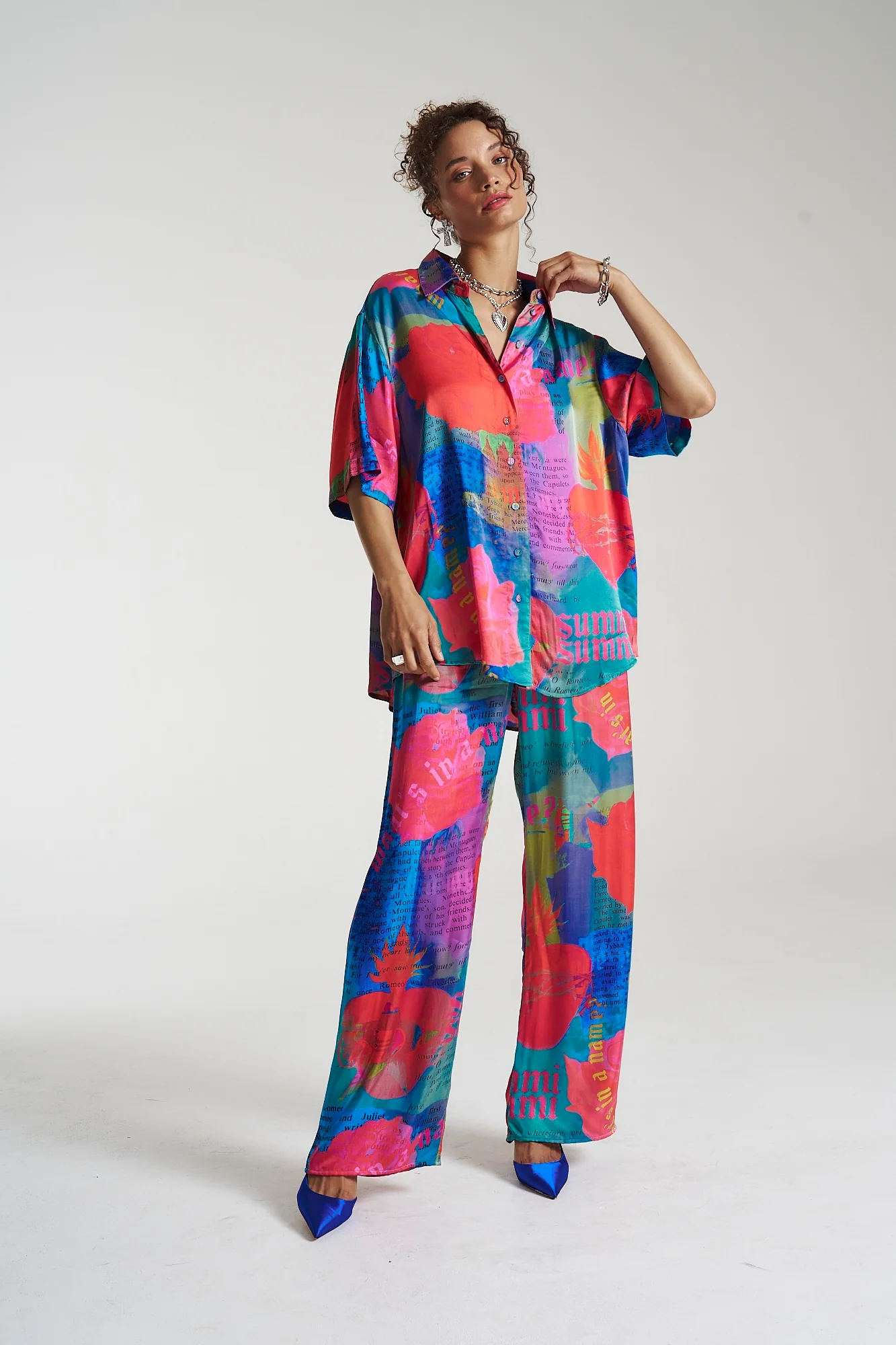 SUMMI SUMMI Womens Big Shirt - O, Romeo - Image 7