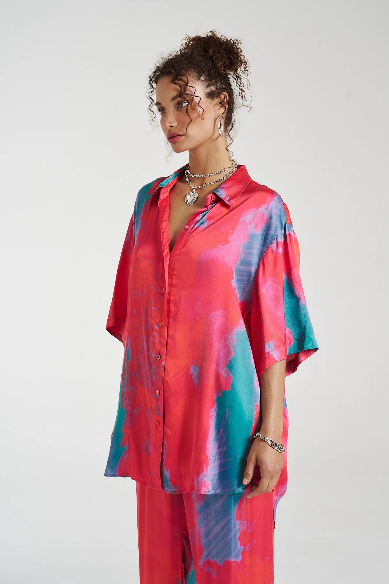 SUMMI SUMMI Womens Big Shirt - Verona - Image 13