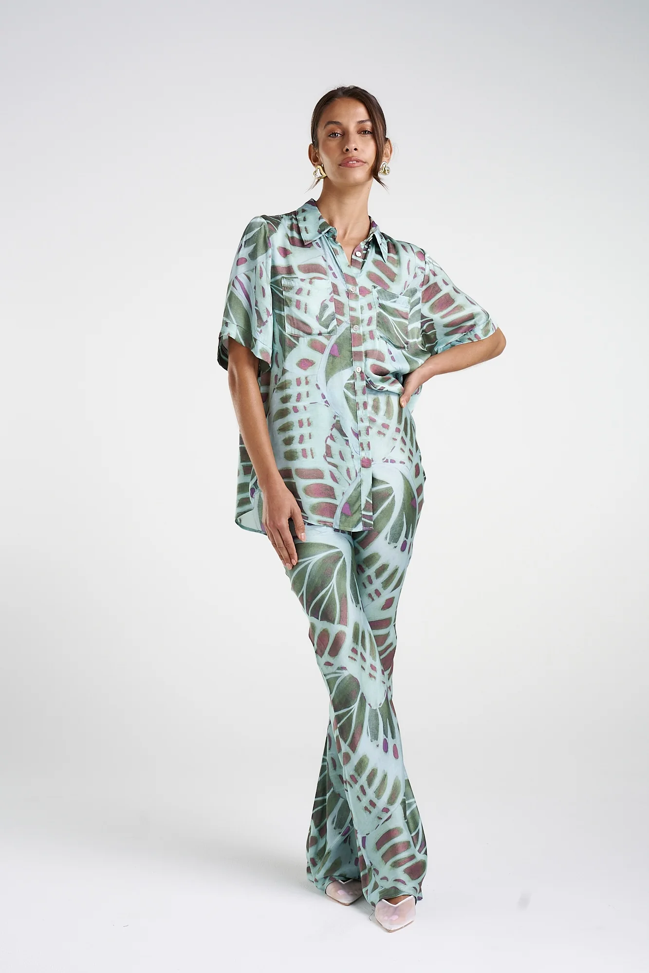 SUMMI SUMMI Womens Button Up Shirt - Viceroy - Image 5