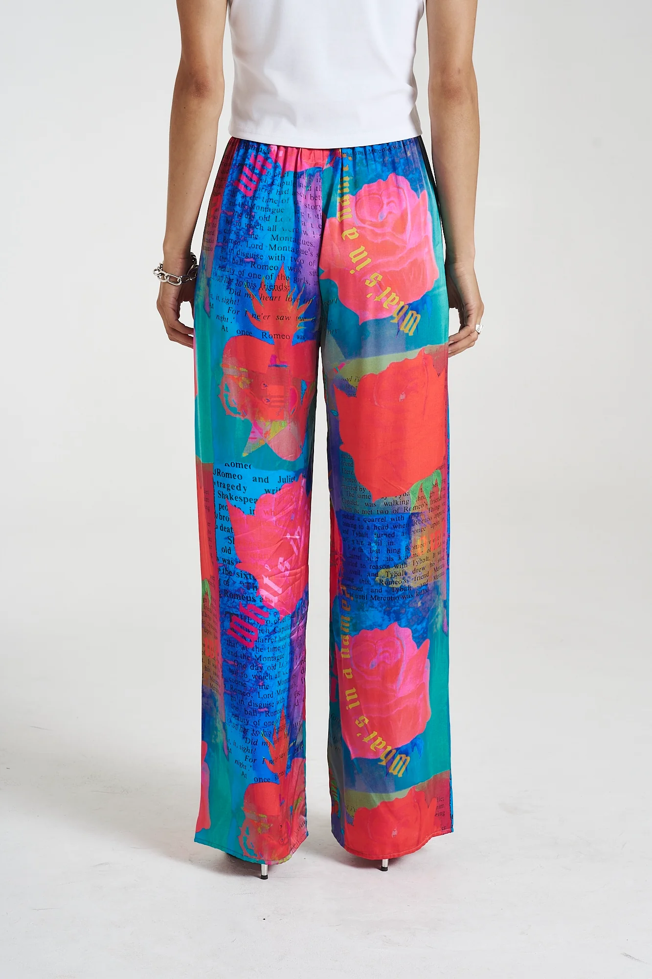 SUMMI SUMMI Womens Elastic Waist Pants - O, Romeo - Image 5