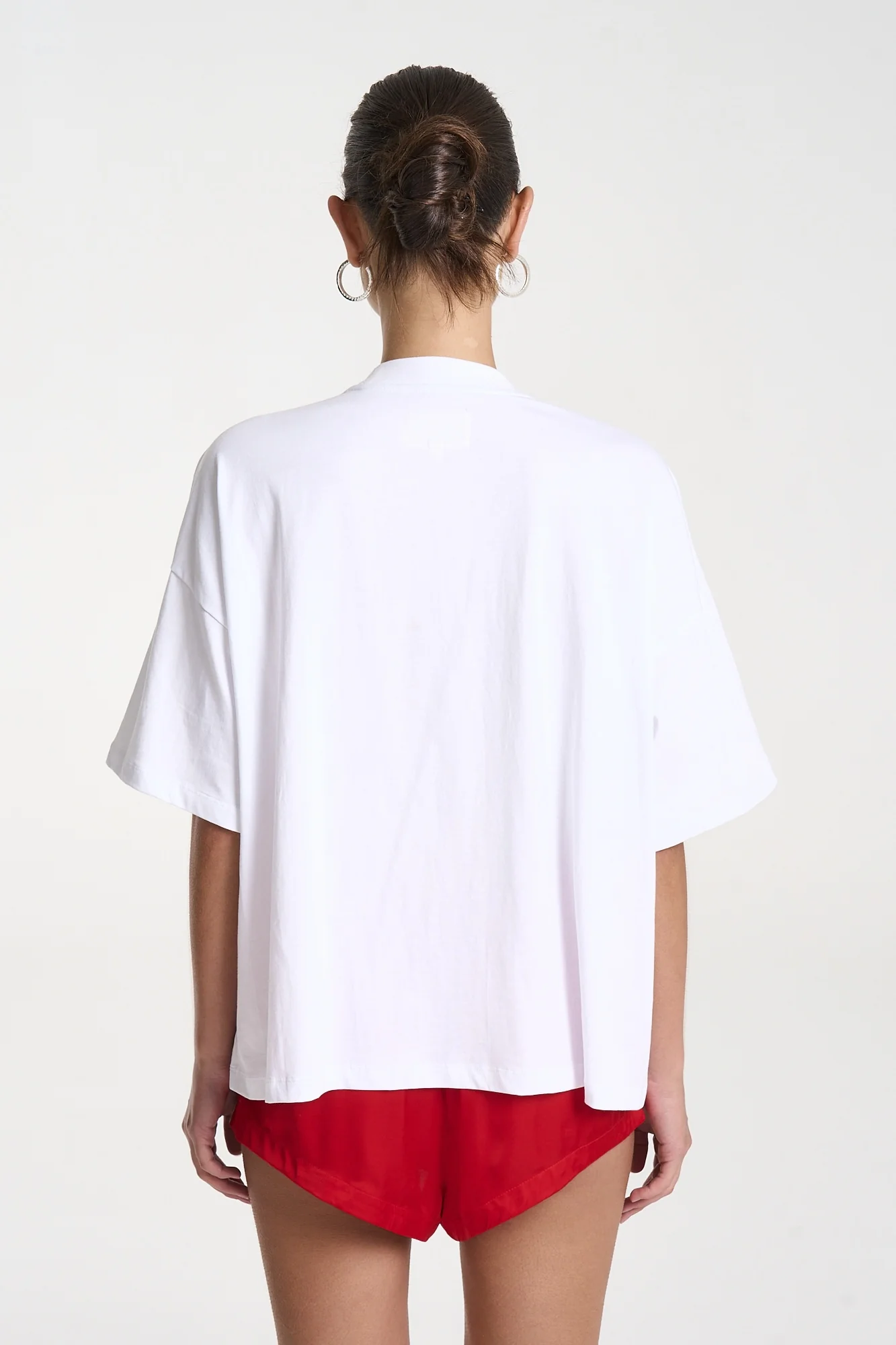 SUMMI SUMMI Womens I Heart Dolphins Tee in White - Image 8