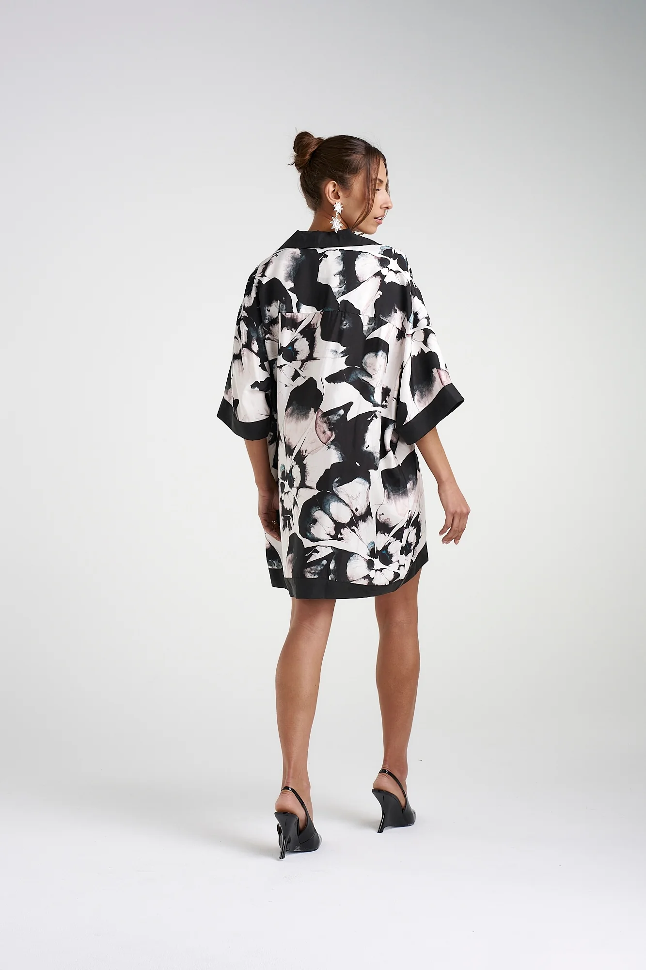 SUMMI SUMMI Womens Luka Shirt Dress with Collar- Everlast - Image 11