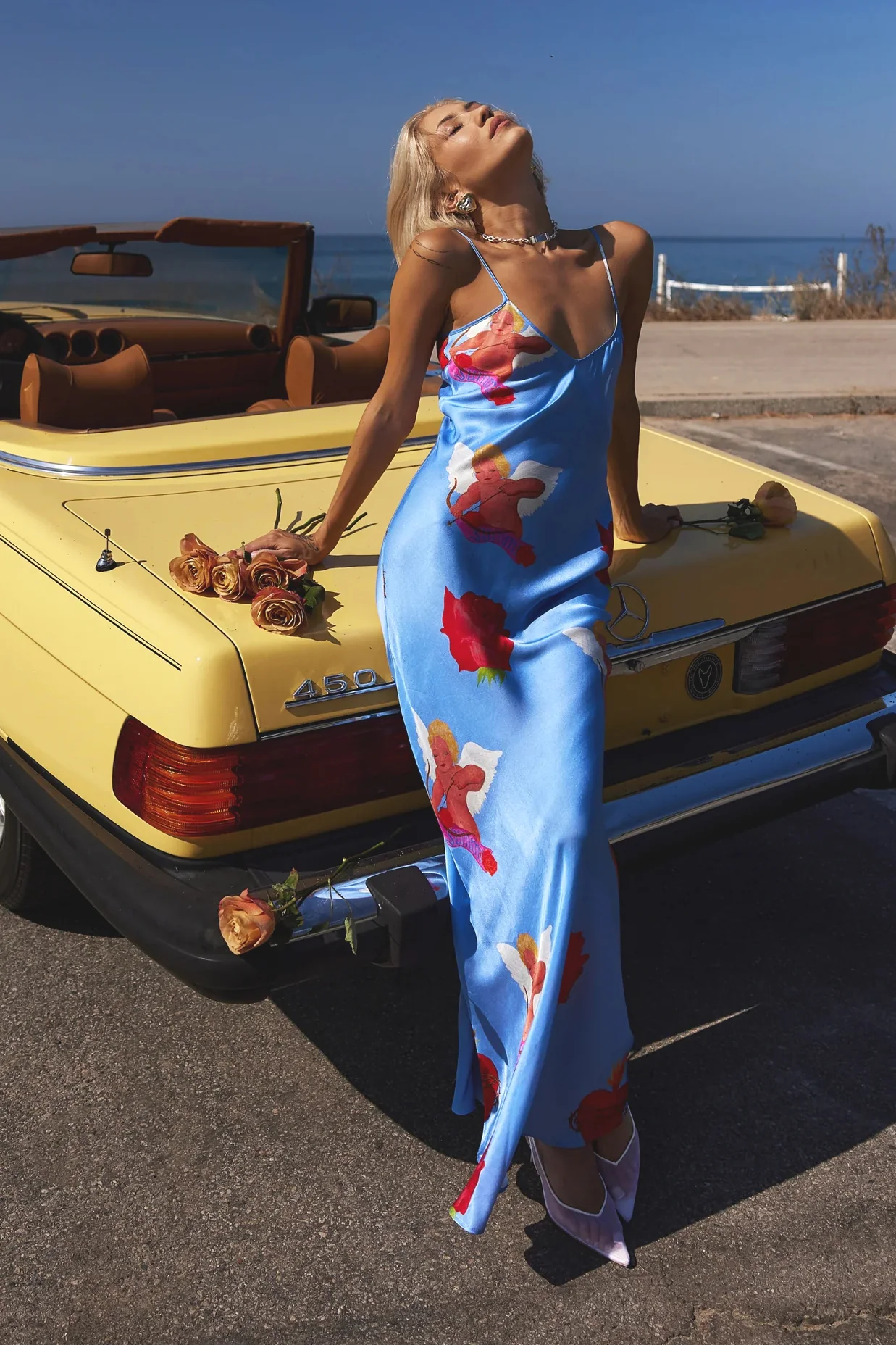 SUMMI SUMMI Womens Maxi Siren Dress - Capulet