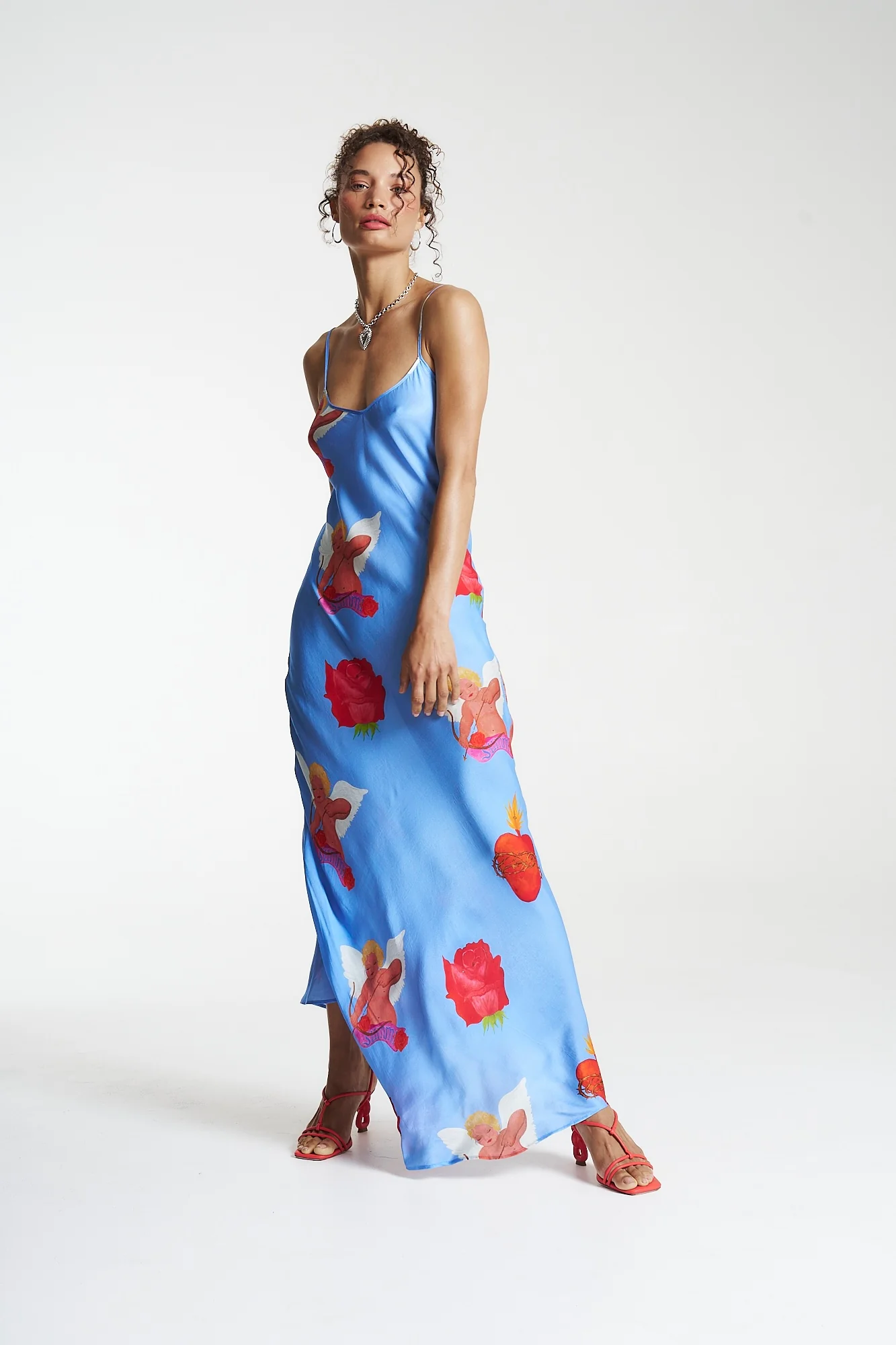SUMMI SUMMI Womens Maxi Siren Dress - Capulet - Image 7