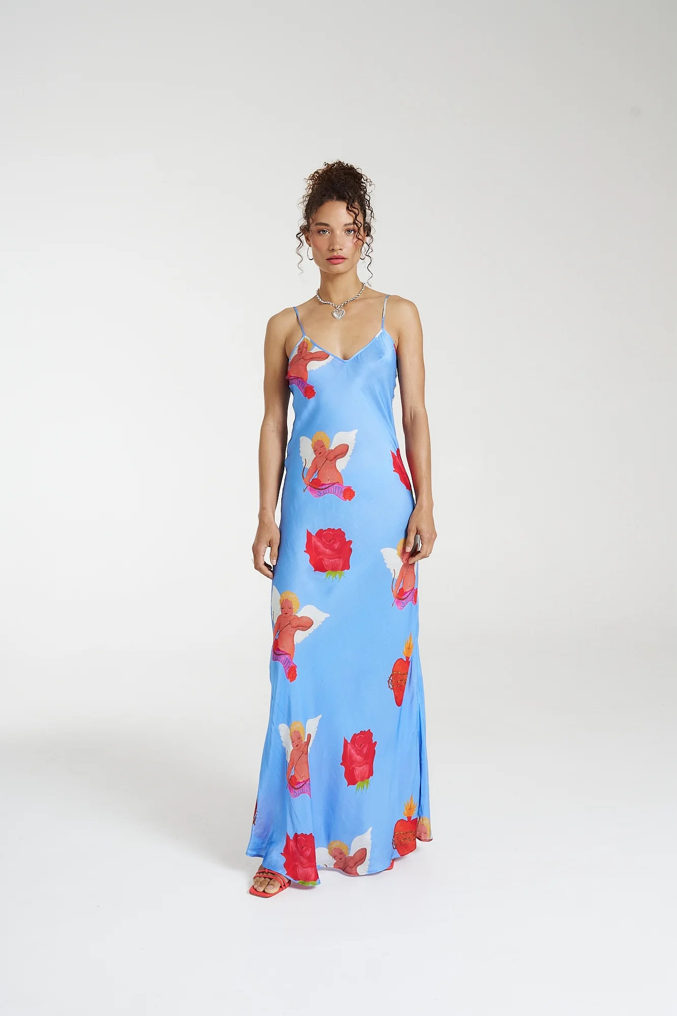 SUMMI SUMMI Womens Maxi Siren Dress - Capulet - Image 8