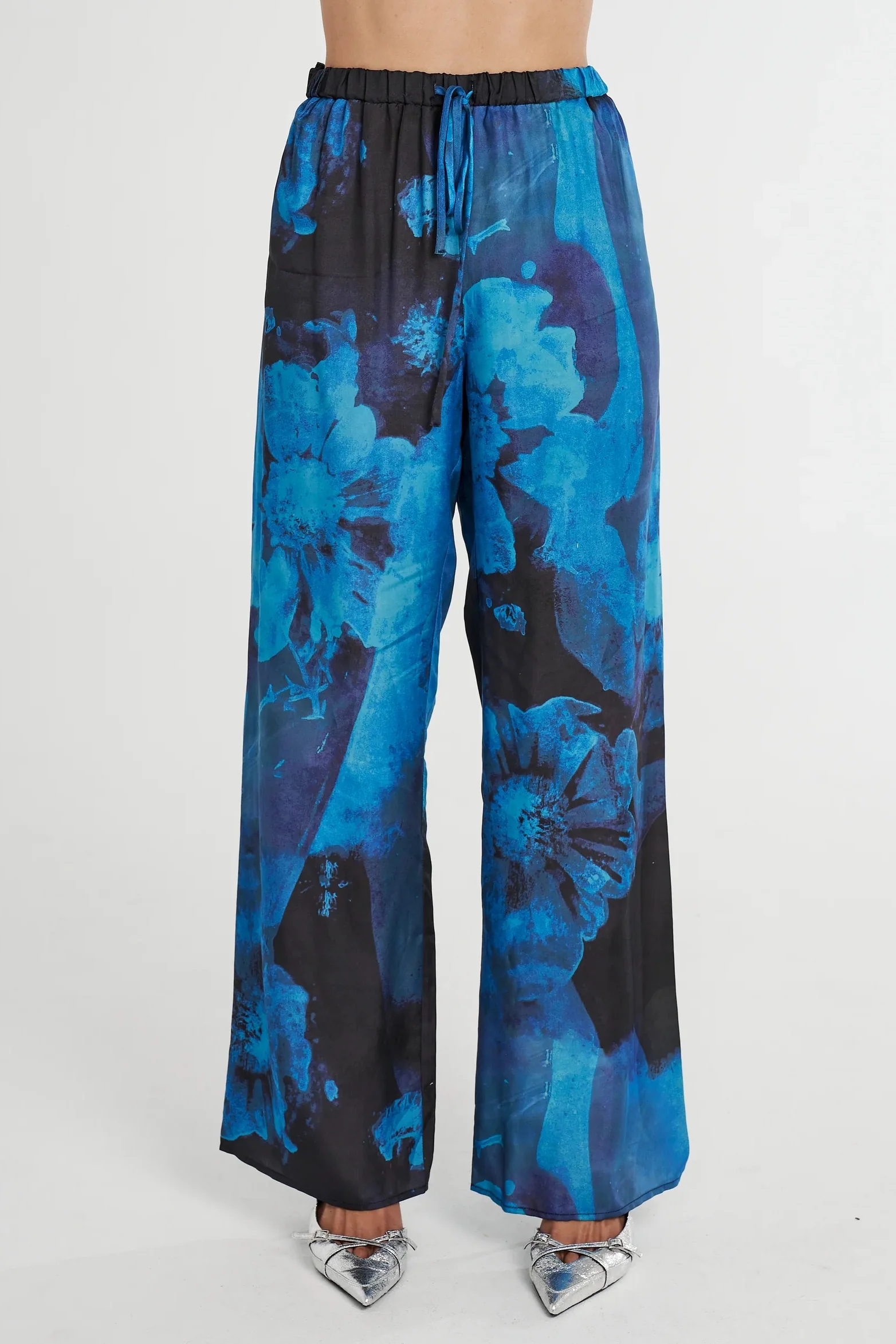 SUMMI SUMMI Womens Relaxed Drawstring Pant Dark Lumen