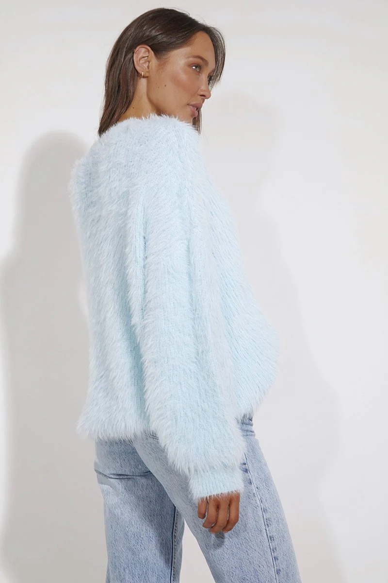 Sundays The Label WOMENS COZI KNIT - BABY BLUE - Image 11