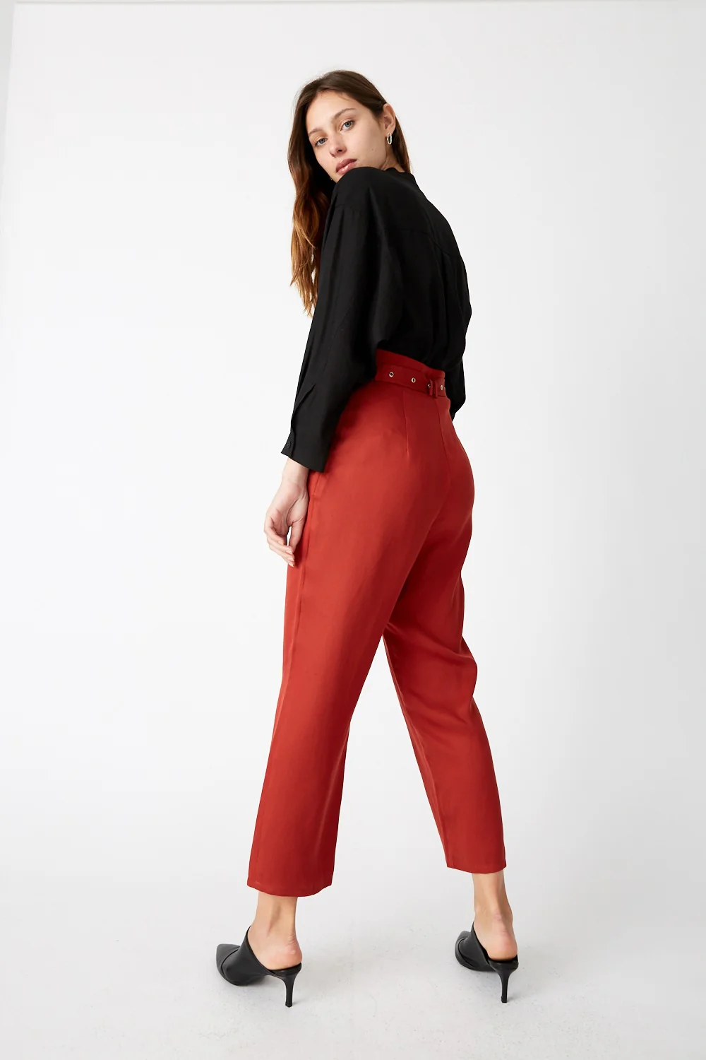 Third Form WOMENS SKY HIGH TROUSER RUST...Last Ones Available - Image 3