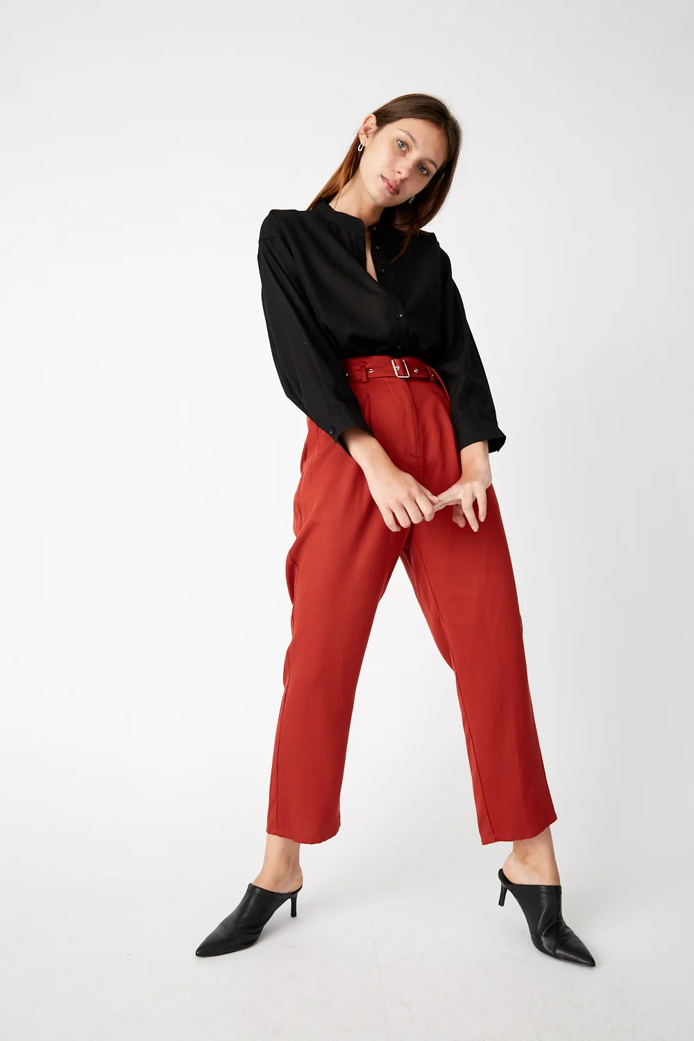 Third Form WOMENS SKY HIGH TROUSER RUST...Last Ones Available - Image 5