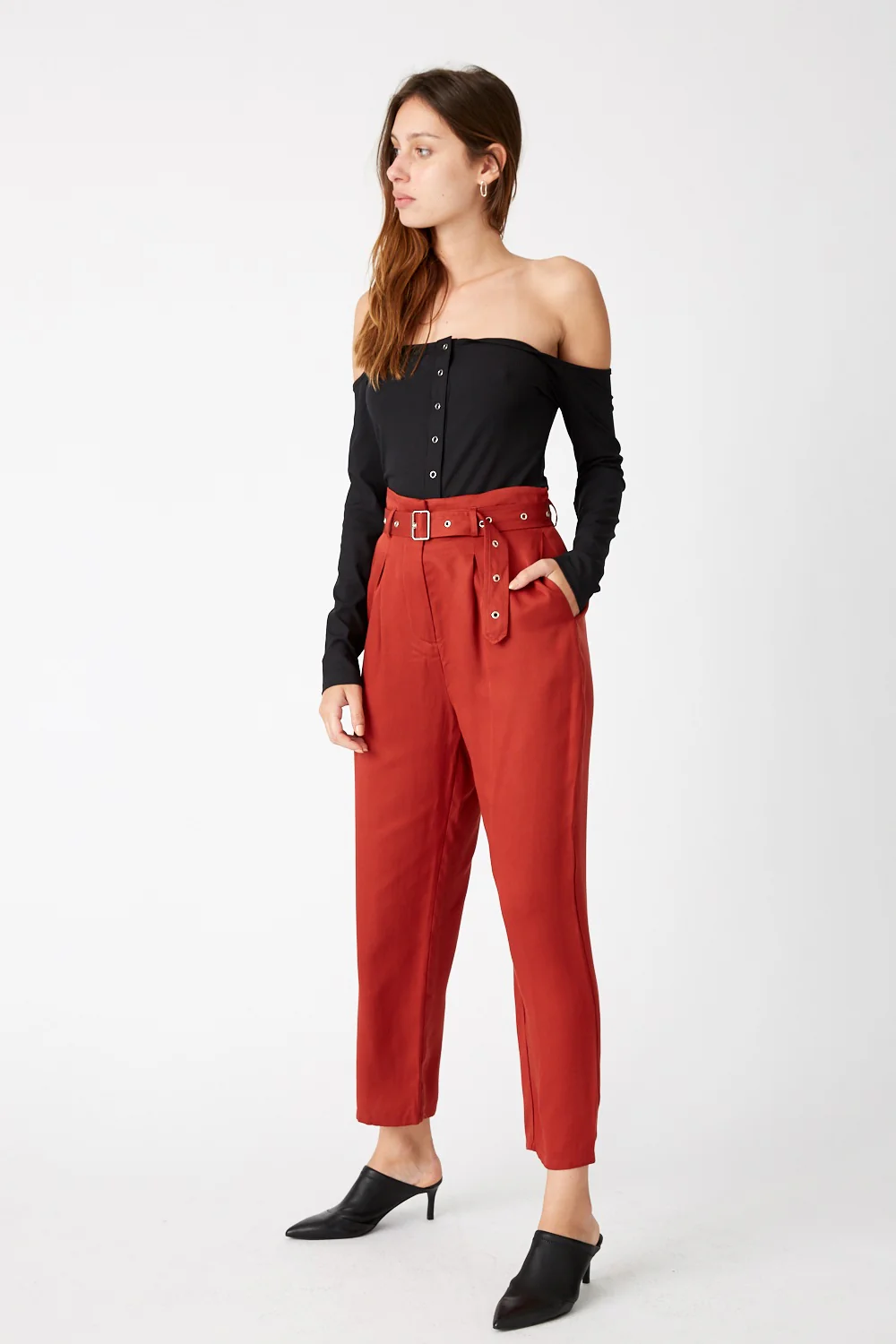 Third Form WOMENS SKY HIGH TROUSER RUST...Last Ones Available - Image 9