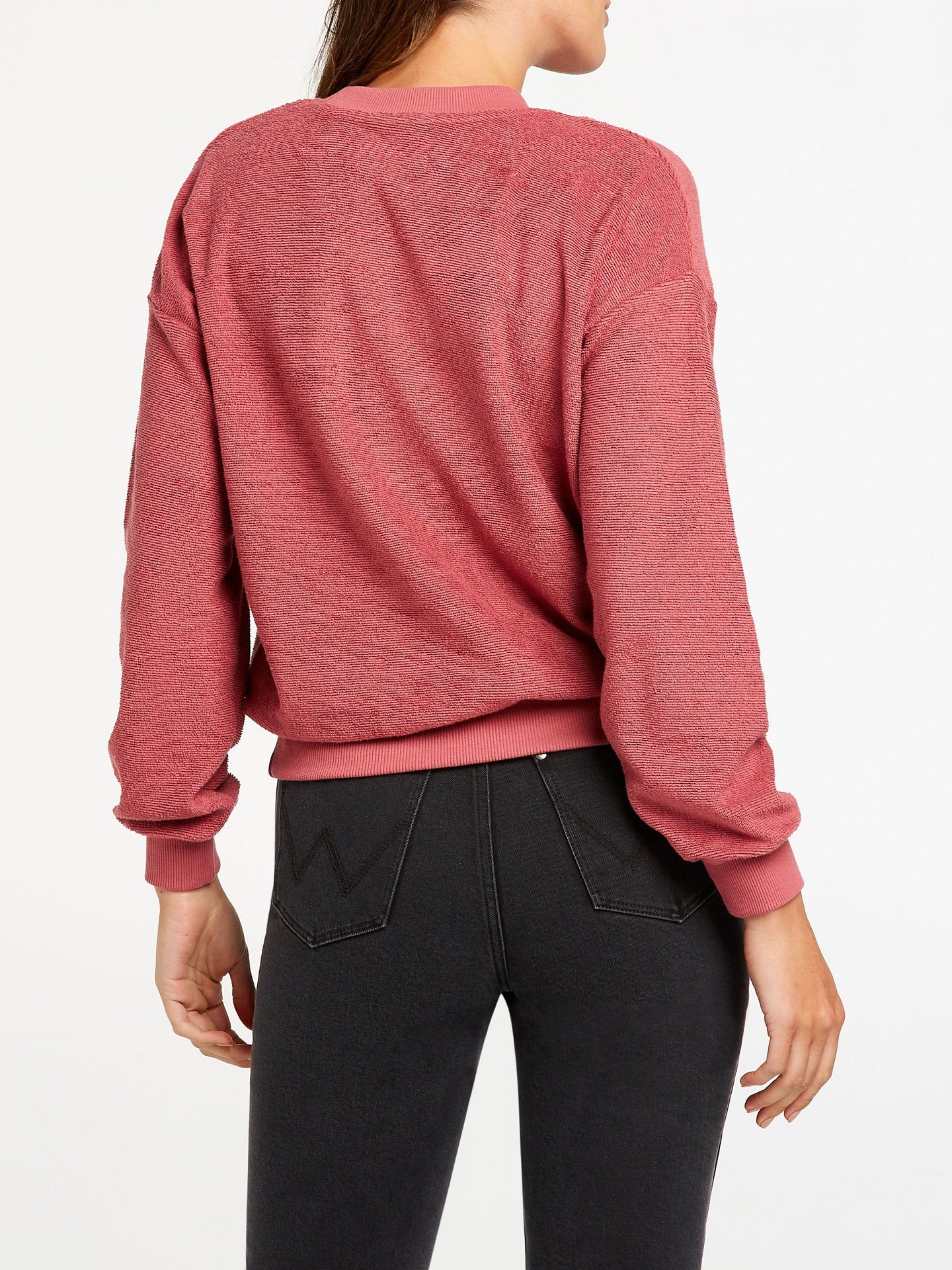 Wrangler Womens Heartbreak Kid Sweat - Cherry - Image 4